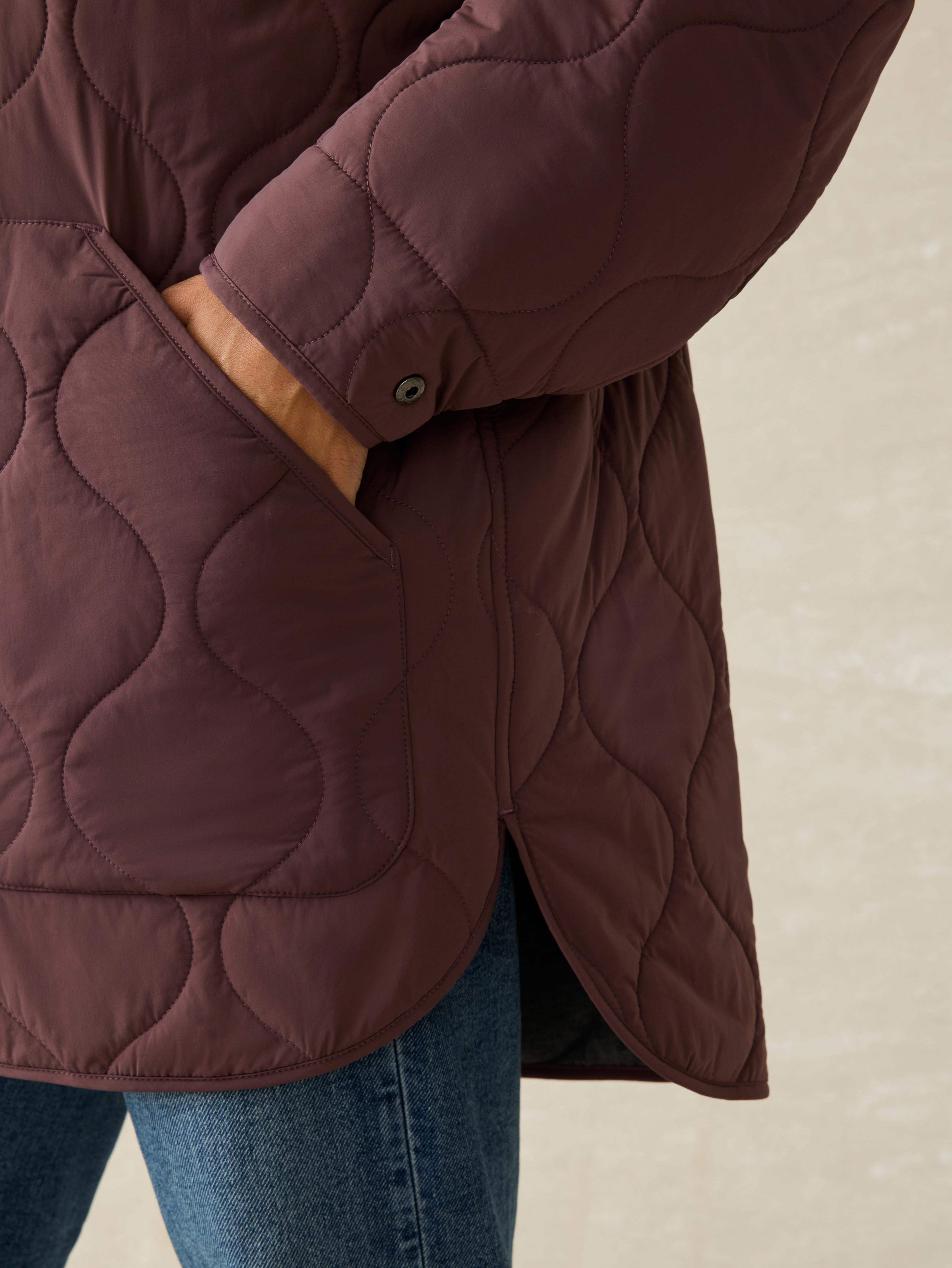 Horizon Series Quilted Jacket - Huckleberry