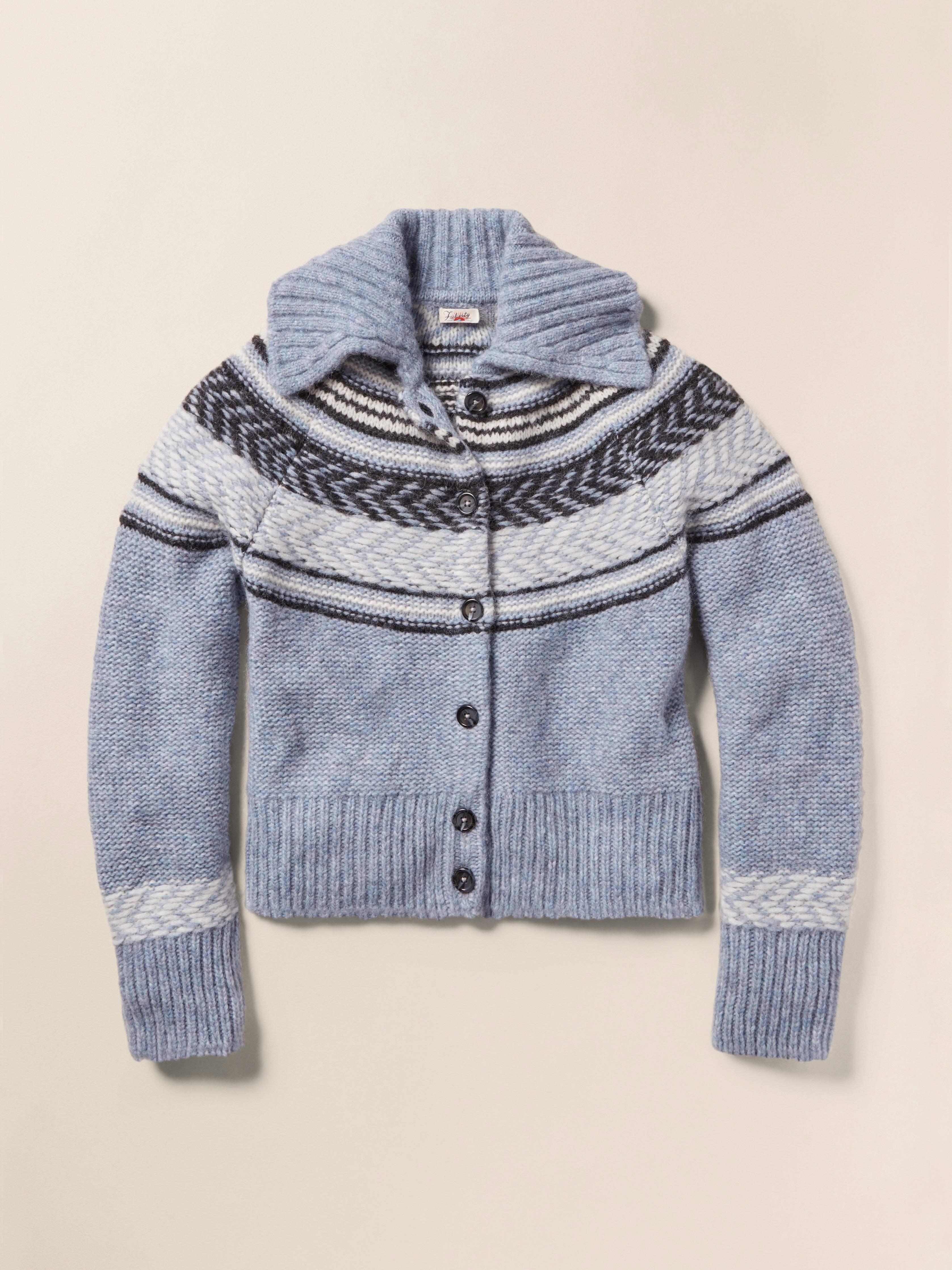 Native Knitter Eyedazzler Sweater - Blue Cloud