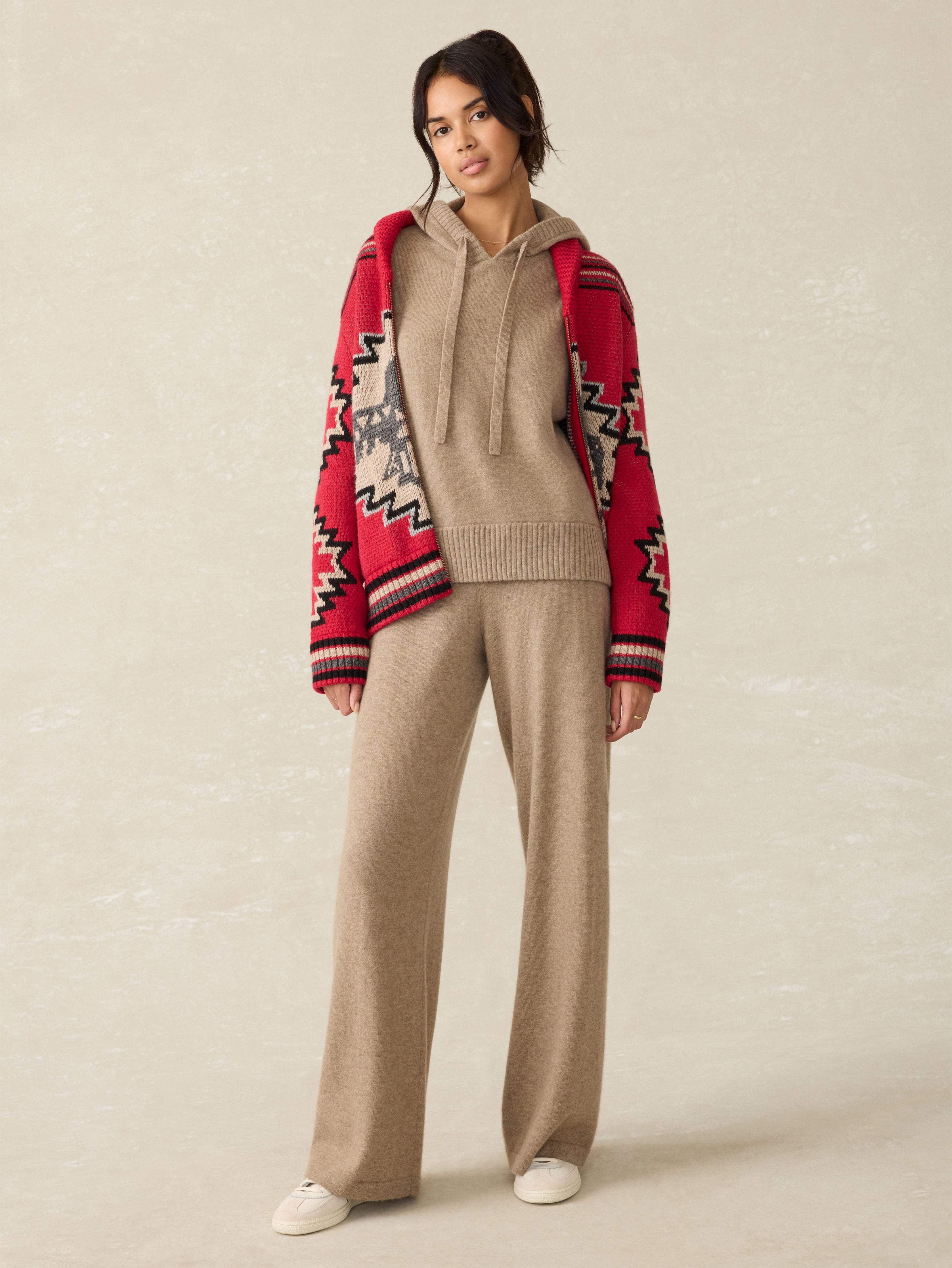 Tropical Cashmere Pant - Driftwood