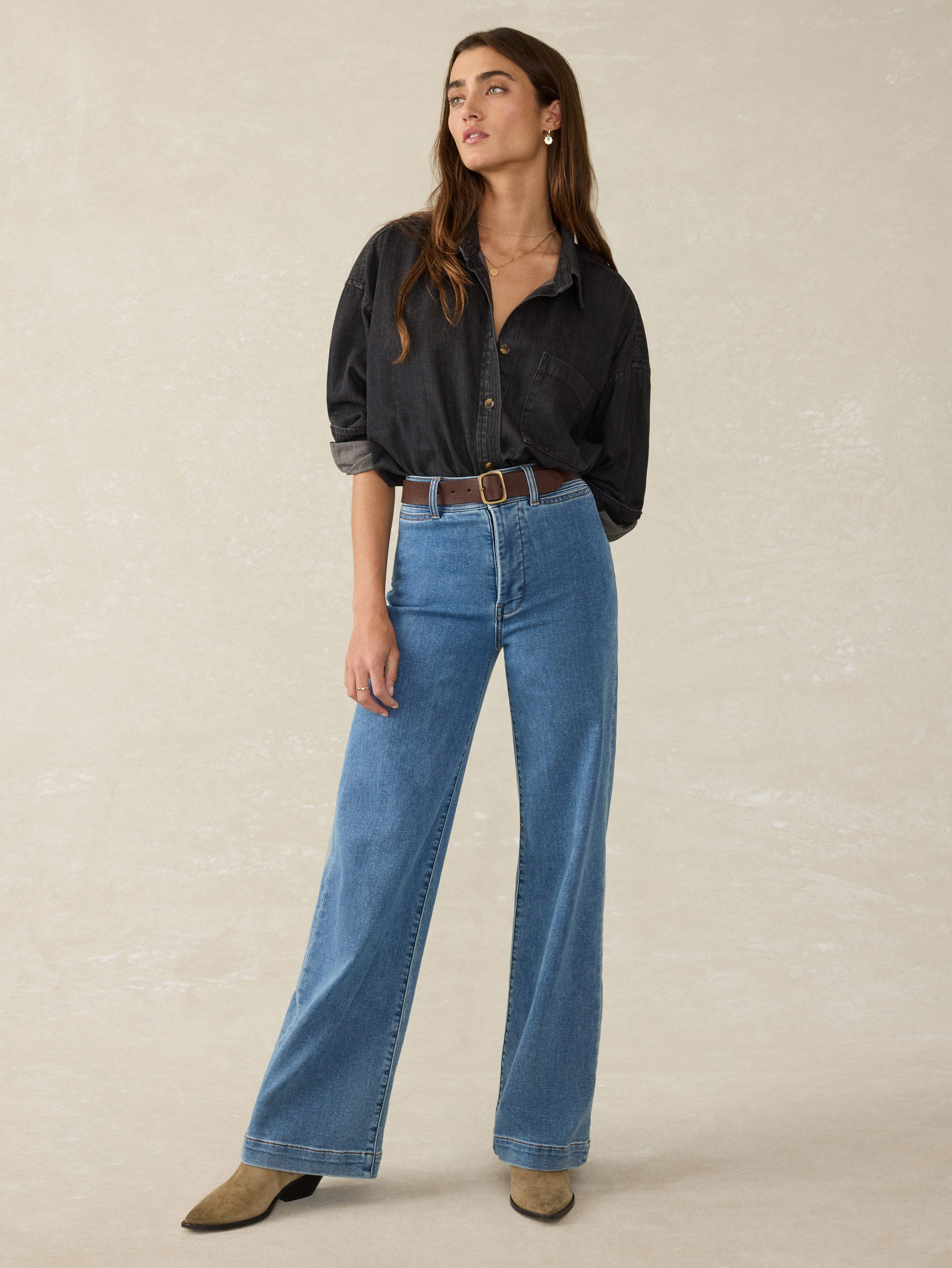 Sunfair Denim Shirt - Midnight Tide Wash