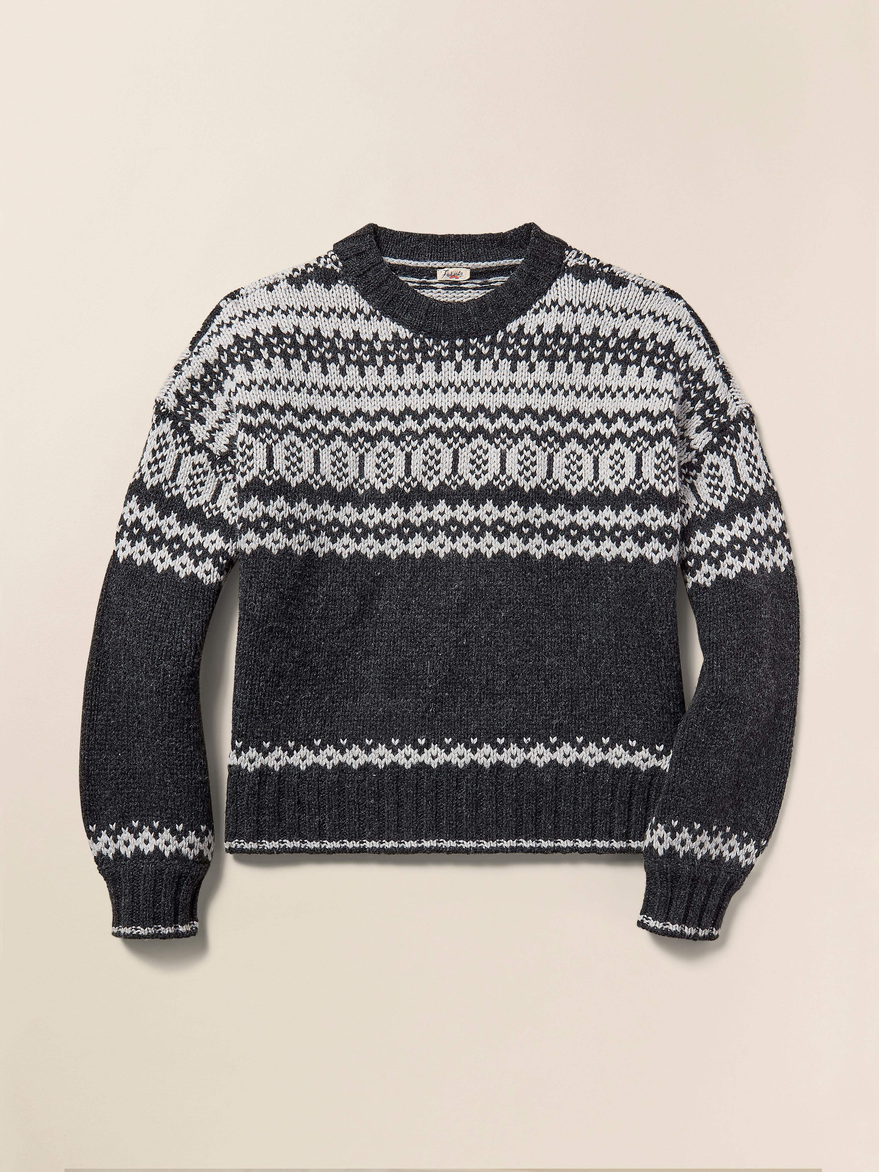 Willow Creek Sweater - Grey Valley Fairisle