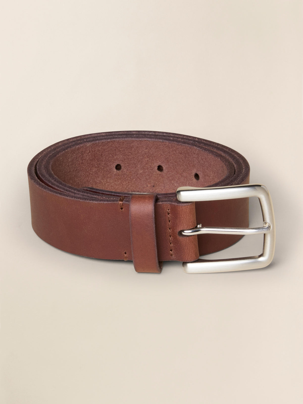 PHILOSOPHY DI ALBERTA FERRETTI 100% leather brown belt w/ circular buckle sz 38 Fashion Circle Belt - Brown | Levi main image 4