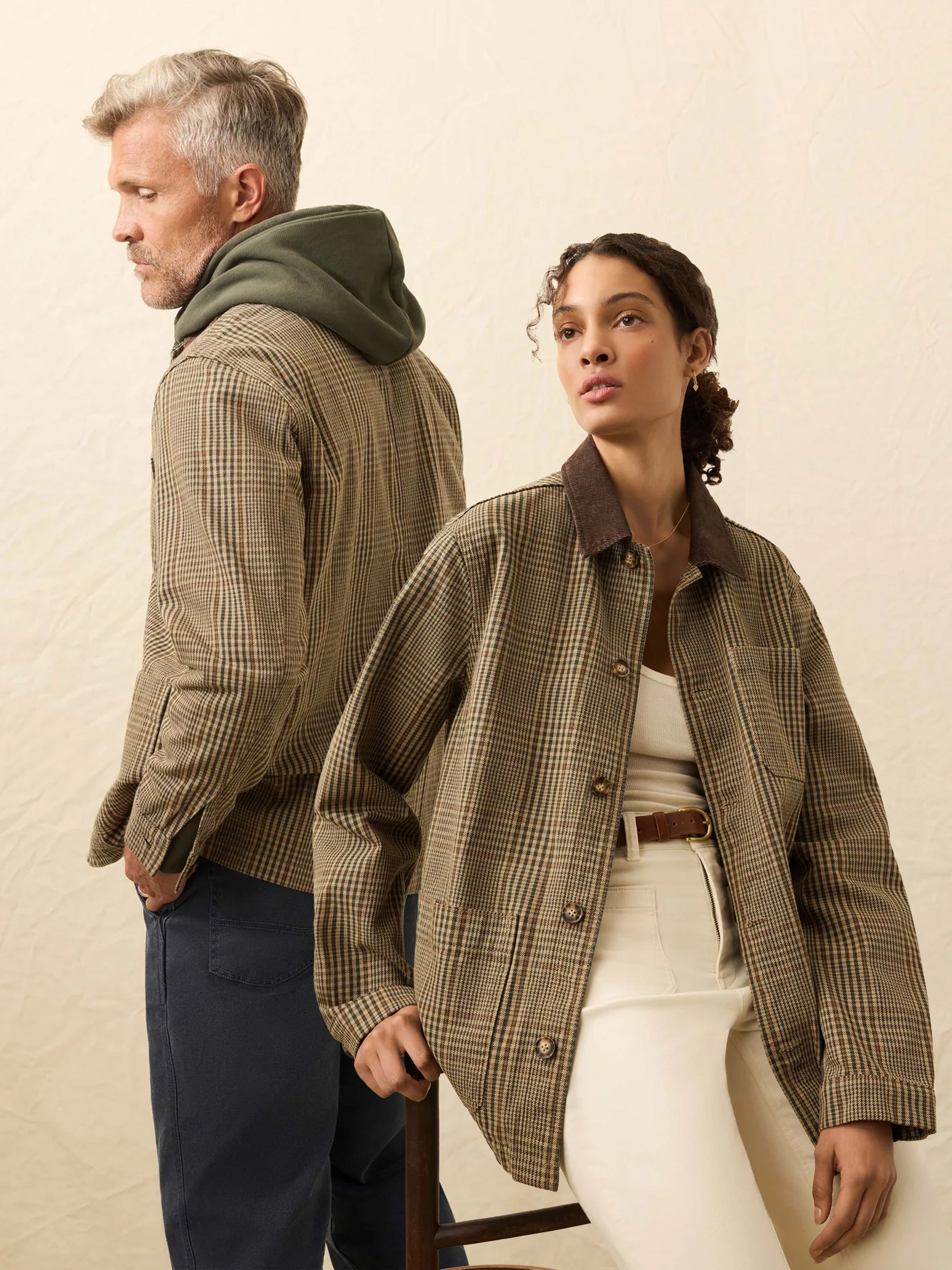 High Ridge Twill Studio Jacket - Unisex - Wildwood Plaid
