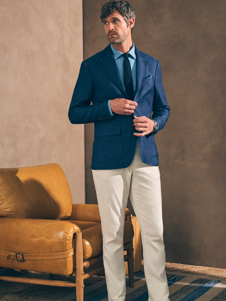 Faherty Men's Reserve Linen Blazer – The Spot Boutique