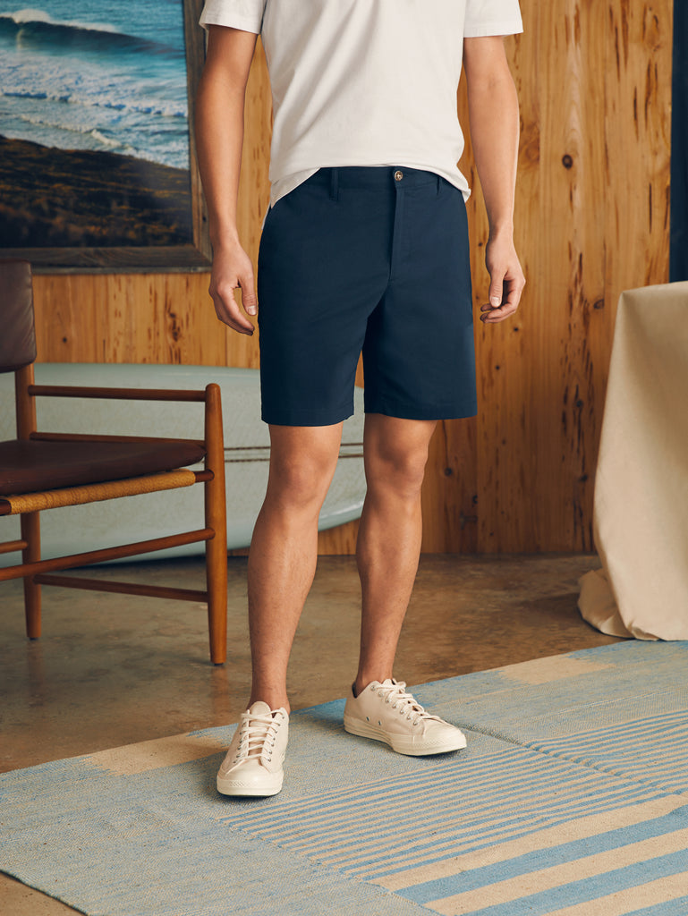 Buy Harvard Men Navy Blue Printed Regular Fit Sustainable Chino Shorts -  Shorts for Men 1874586
