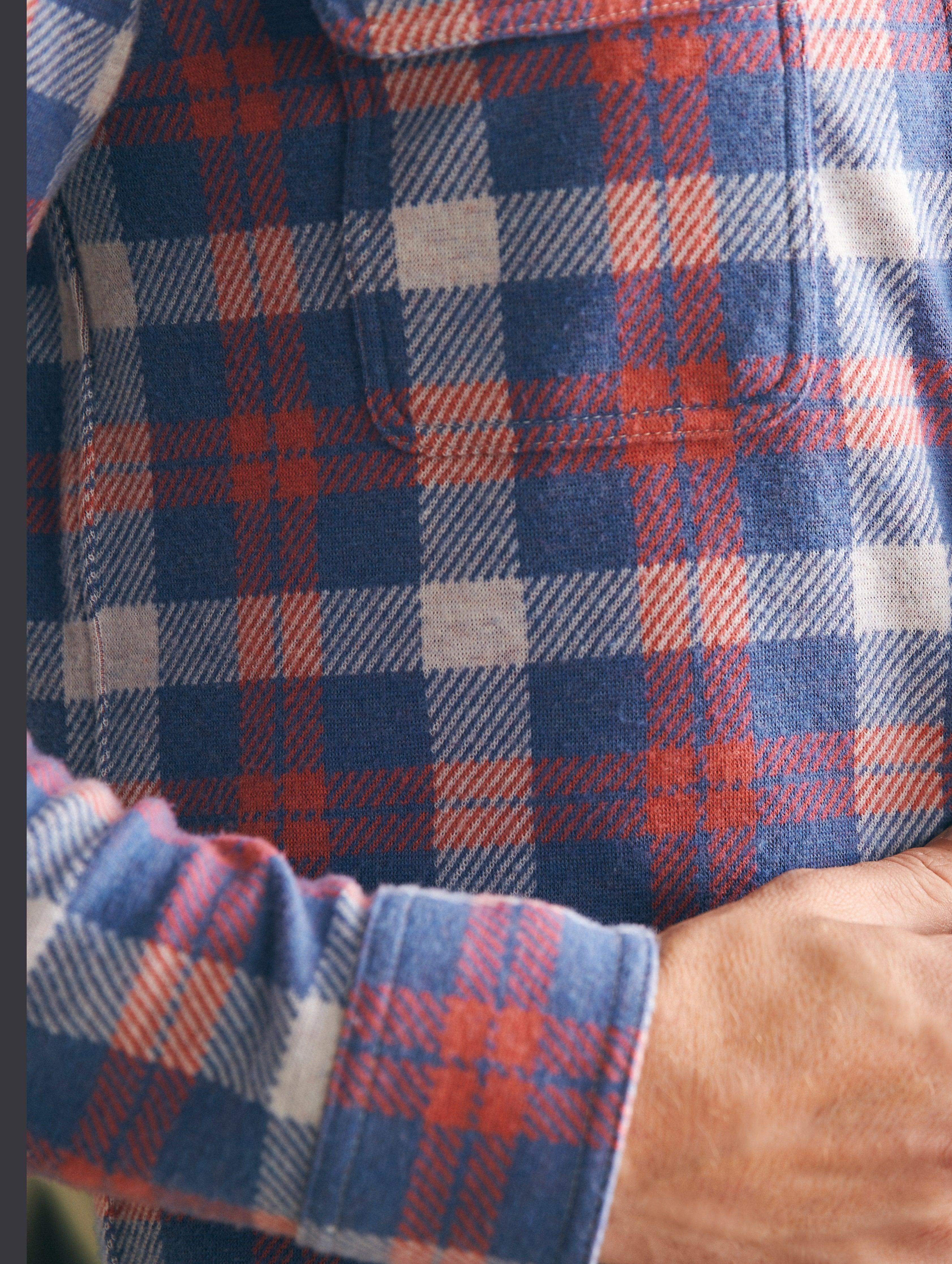 Legend™ Sweater Shirt (Tall) - Viewpoint Rose Plaid