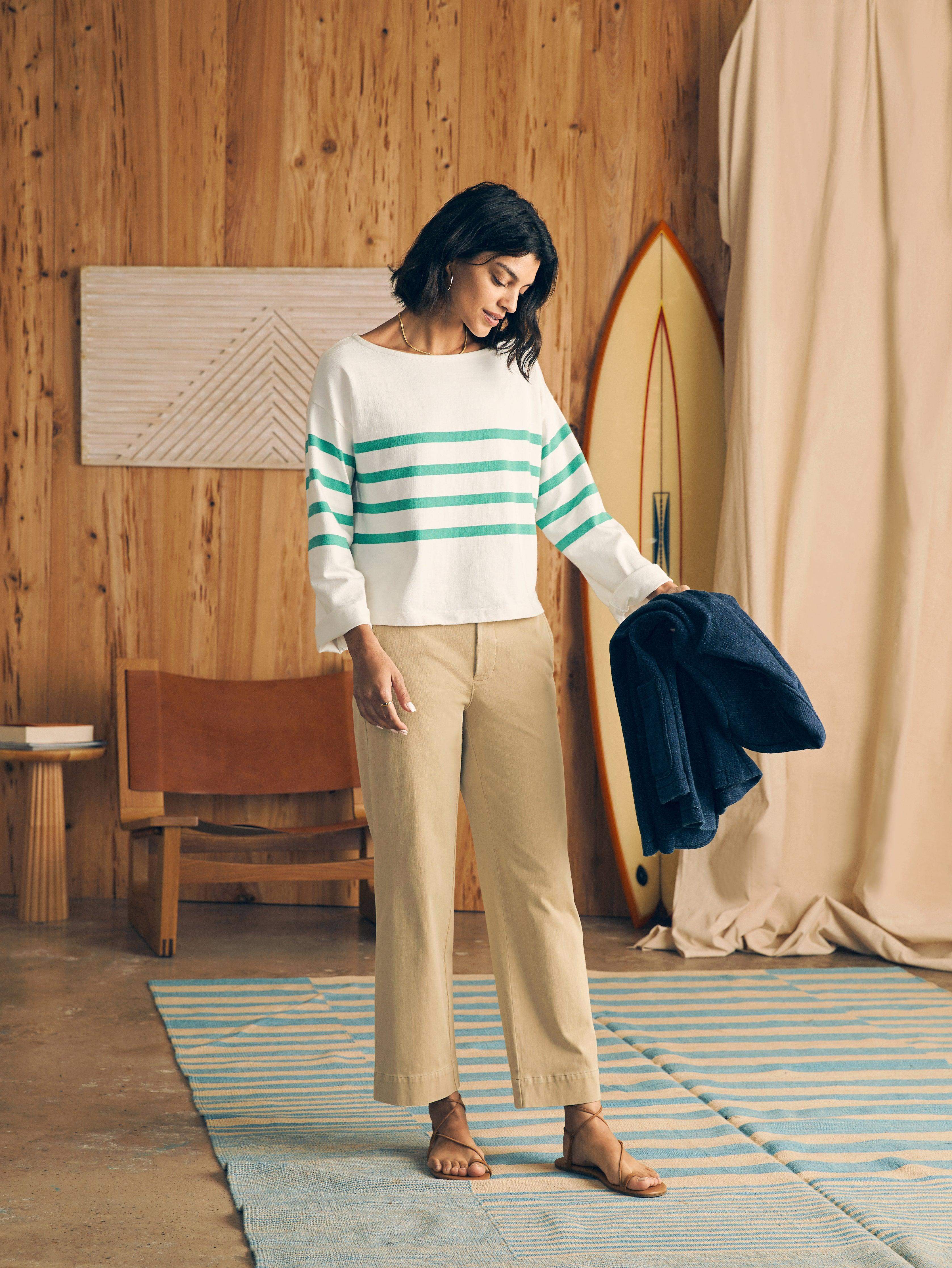 Coastline Stretch Chino - Khaki