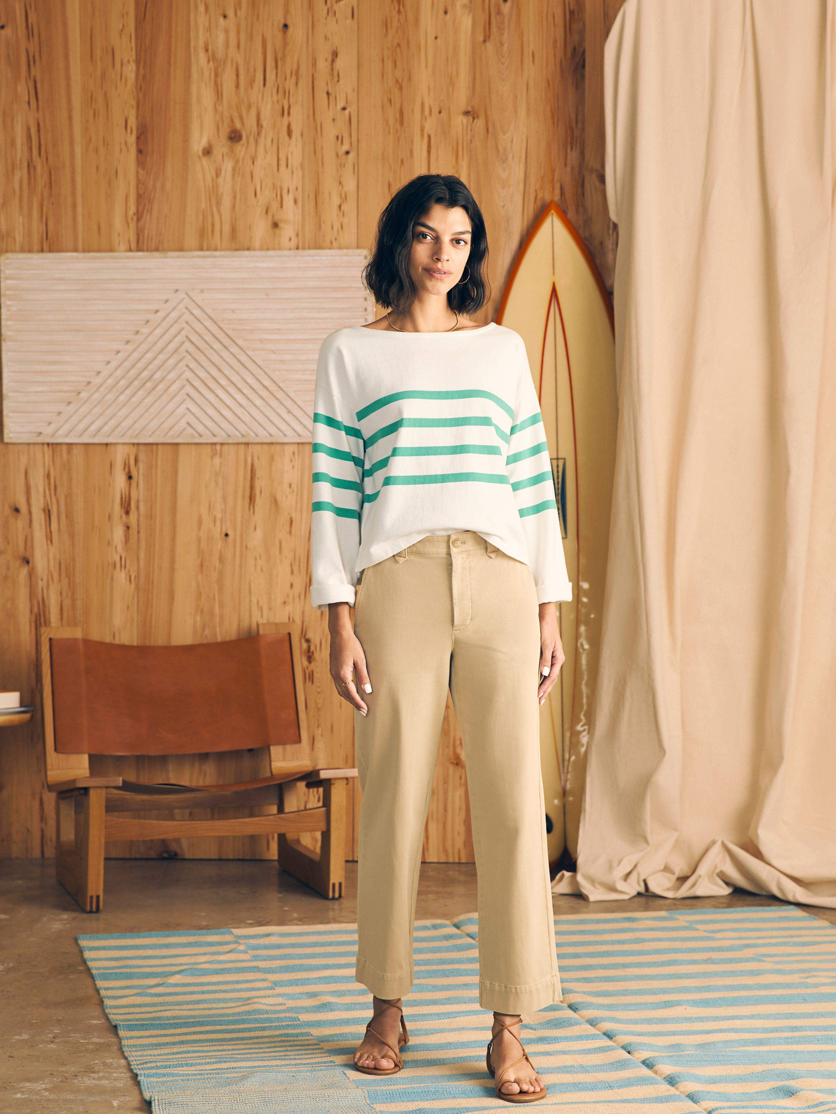 Coastline Stretch Chino - Khaki