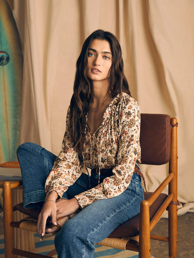 Emery Top - Taos Floral