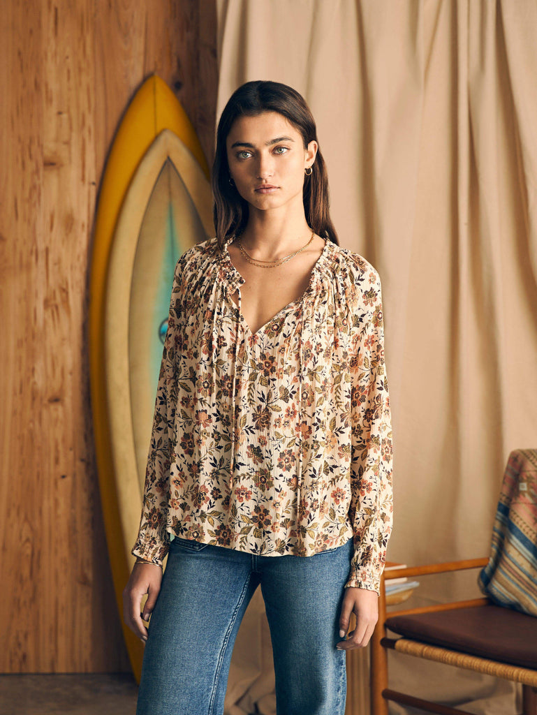 Emery Top - Taos Floral