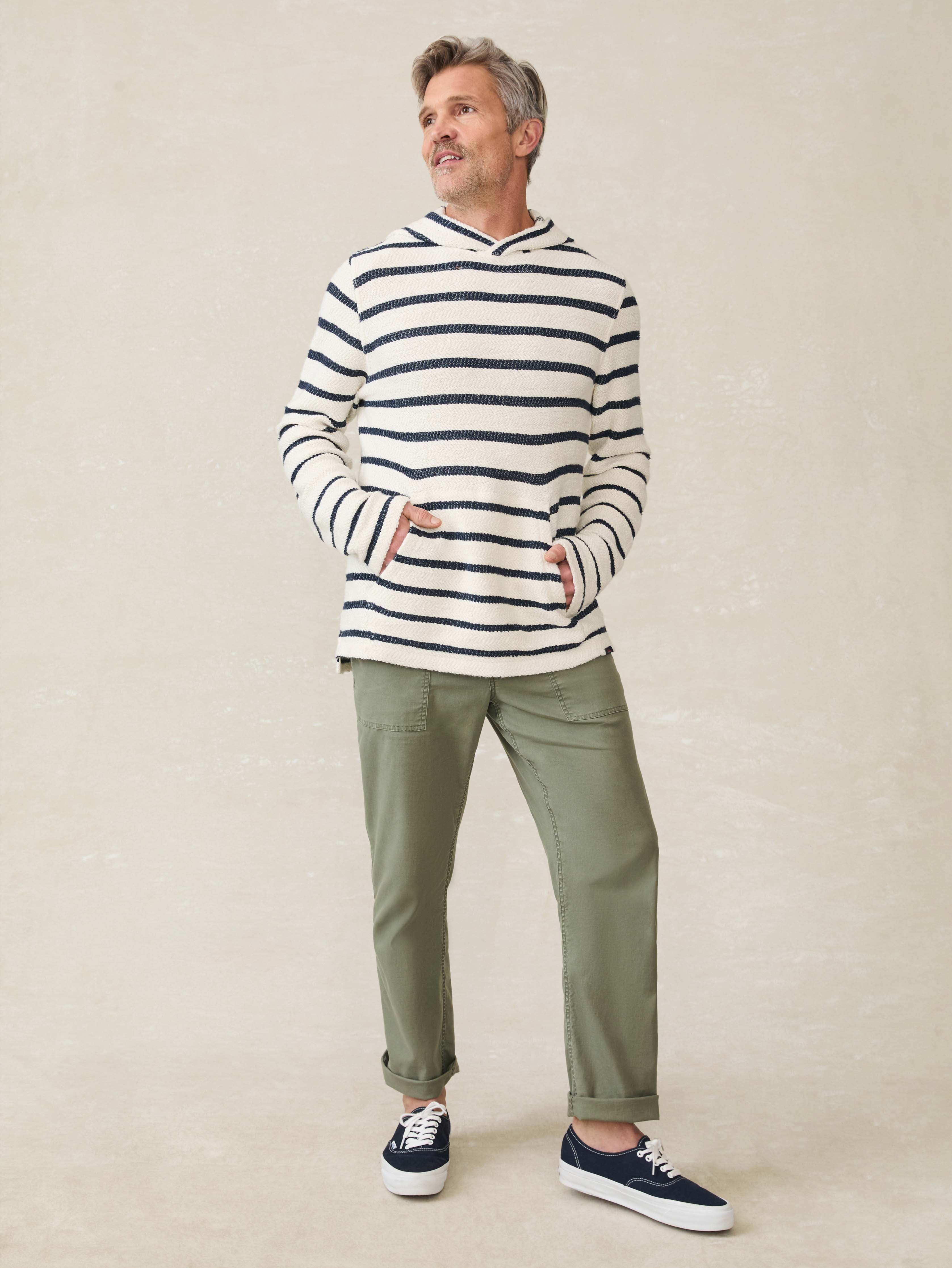 Whitewater Hoodie - Boothbay Stripe