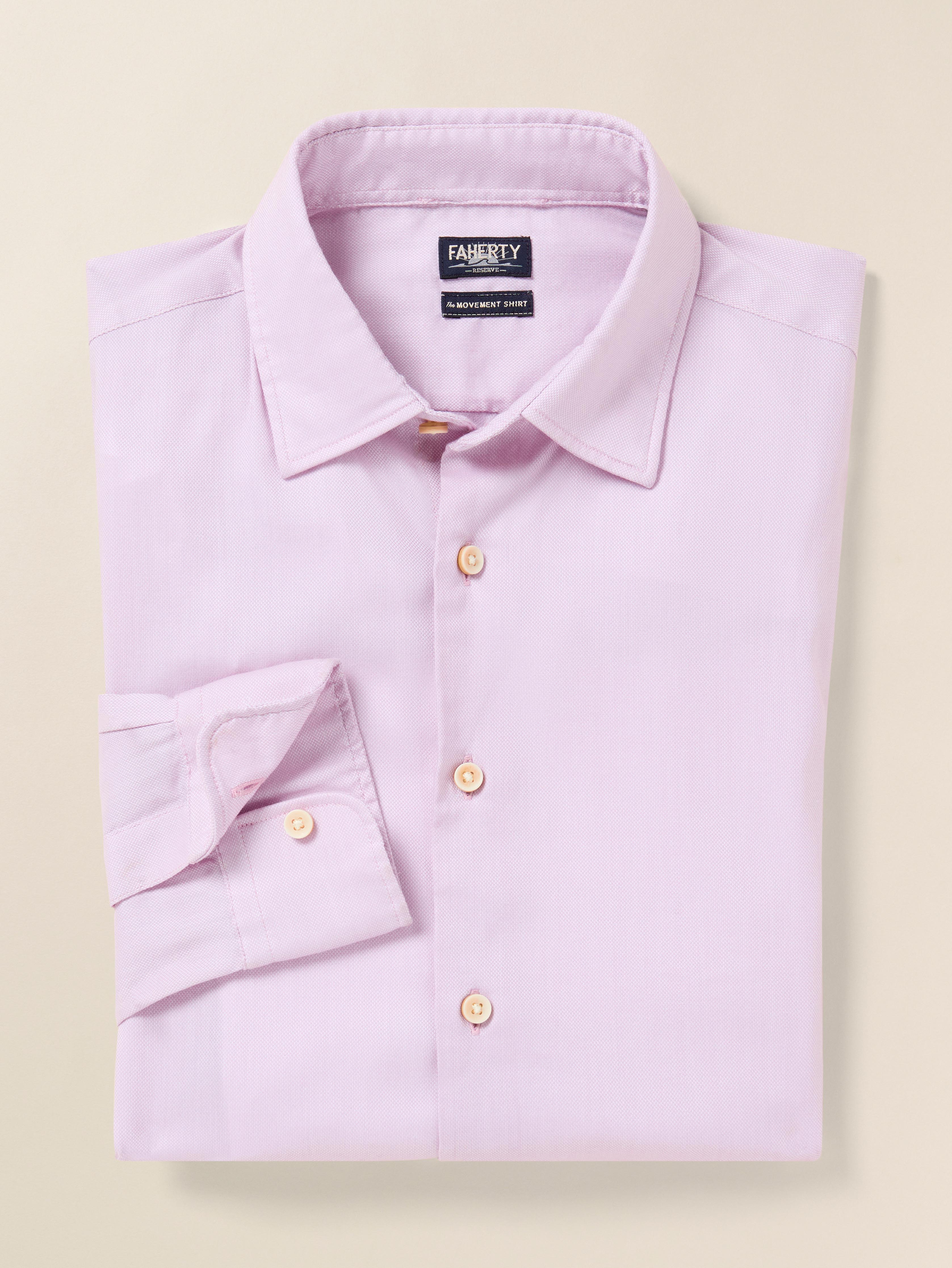 Movement™ Monterey Shirt - Mauve Cliffs