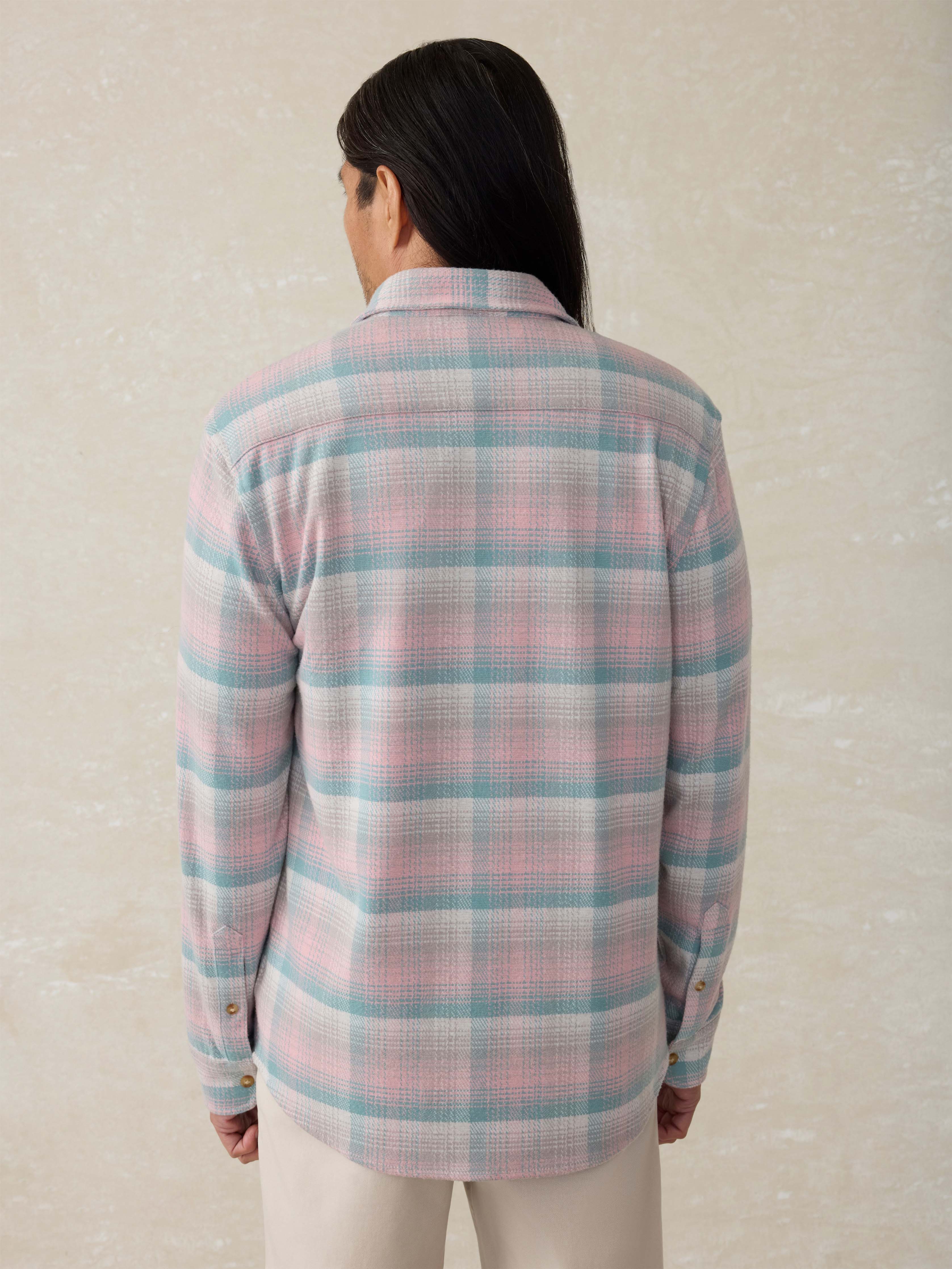 Legend™ Sweater Shirt - Sedona Sage Plaid