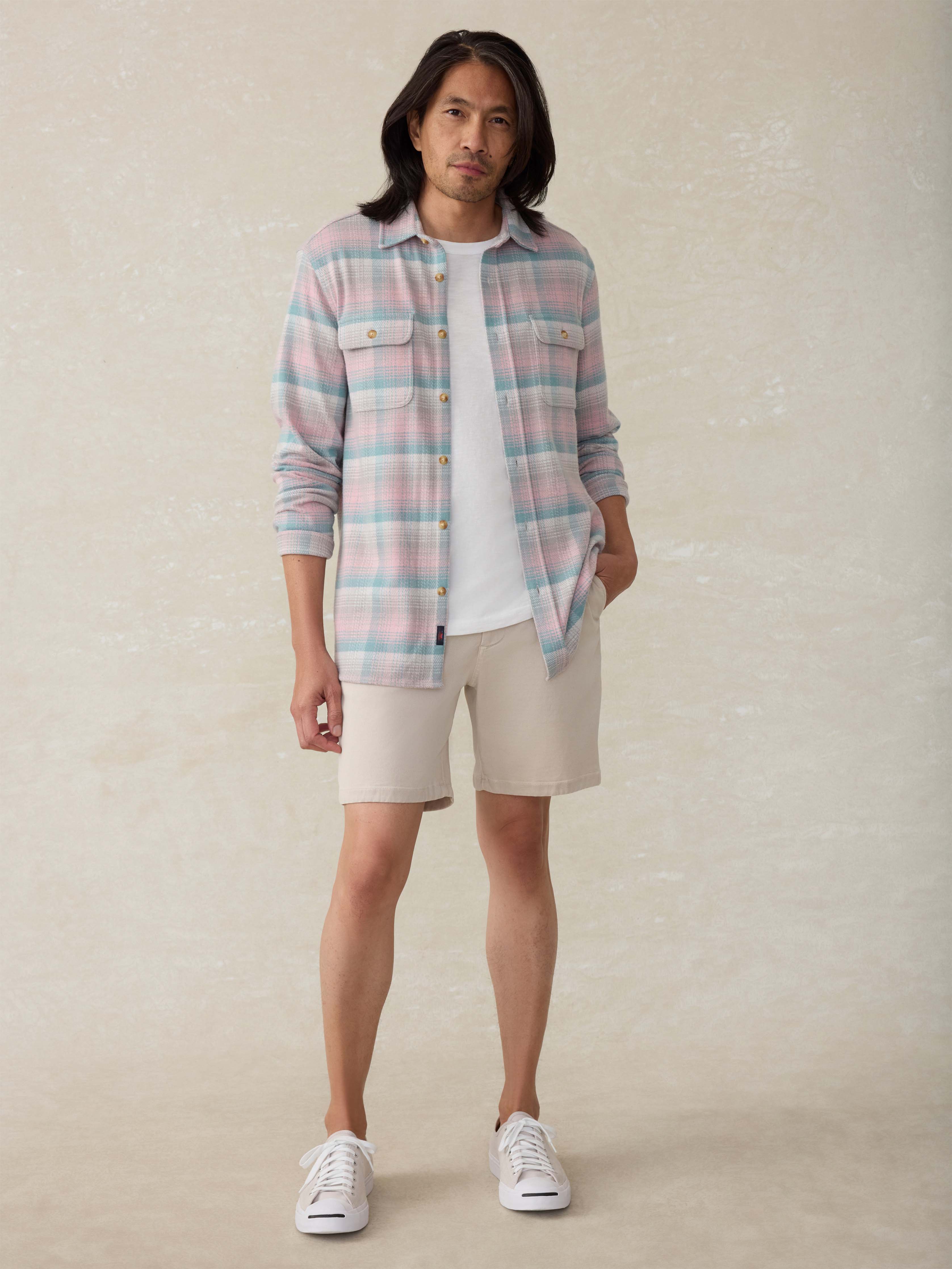 Legend™ Sweater Shirt - Sedona Sage Plaid