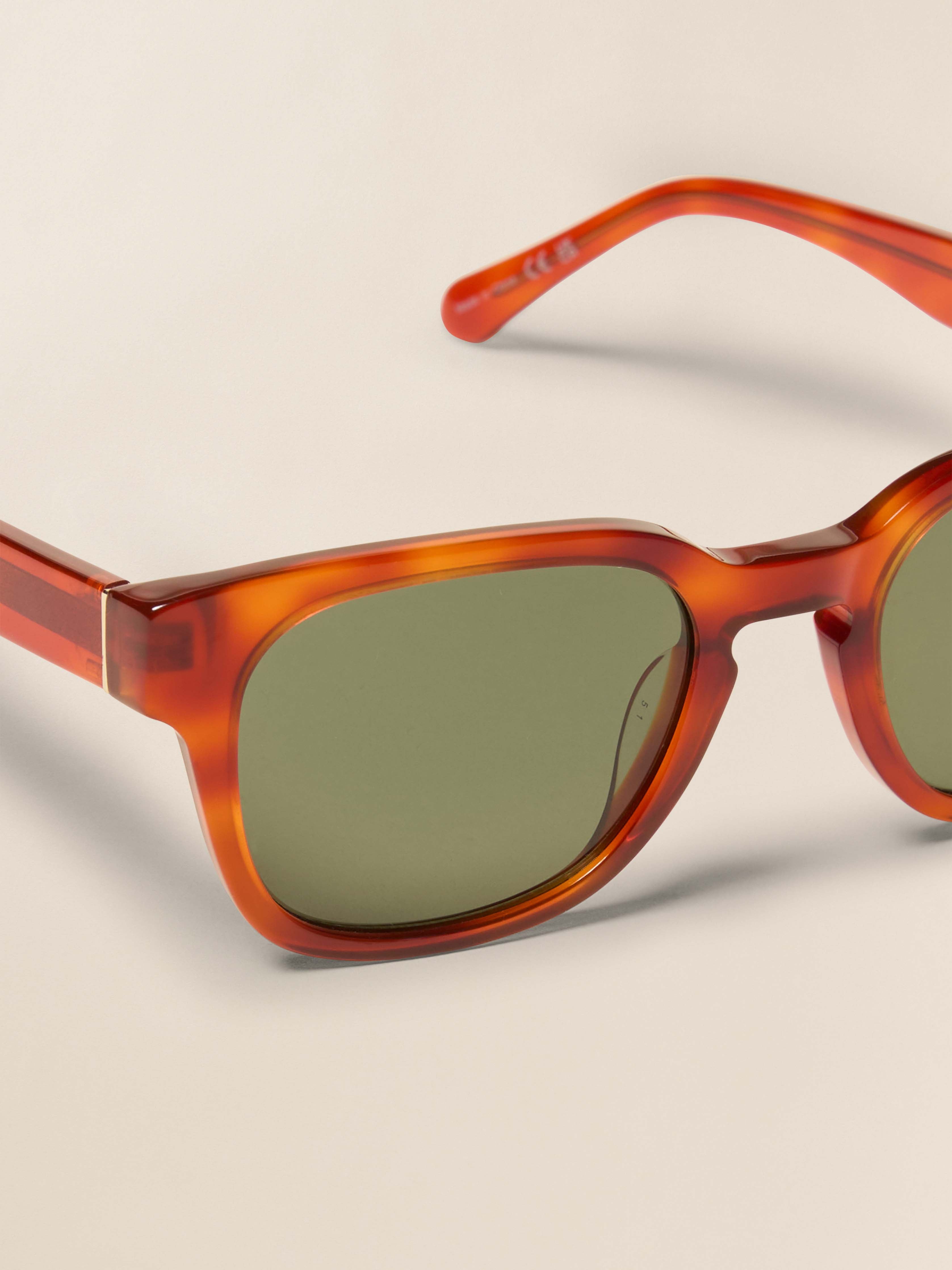 J. Utah Sunglasses - Amber Tortoise
