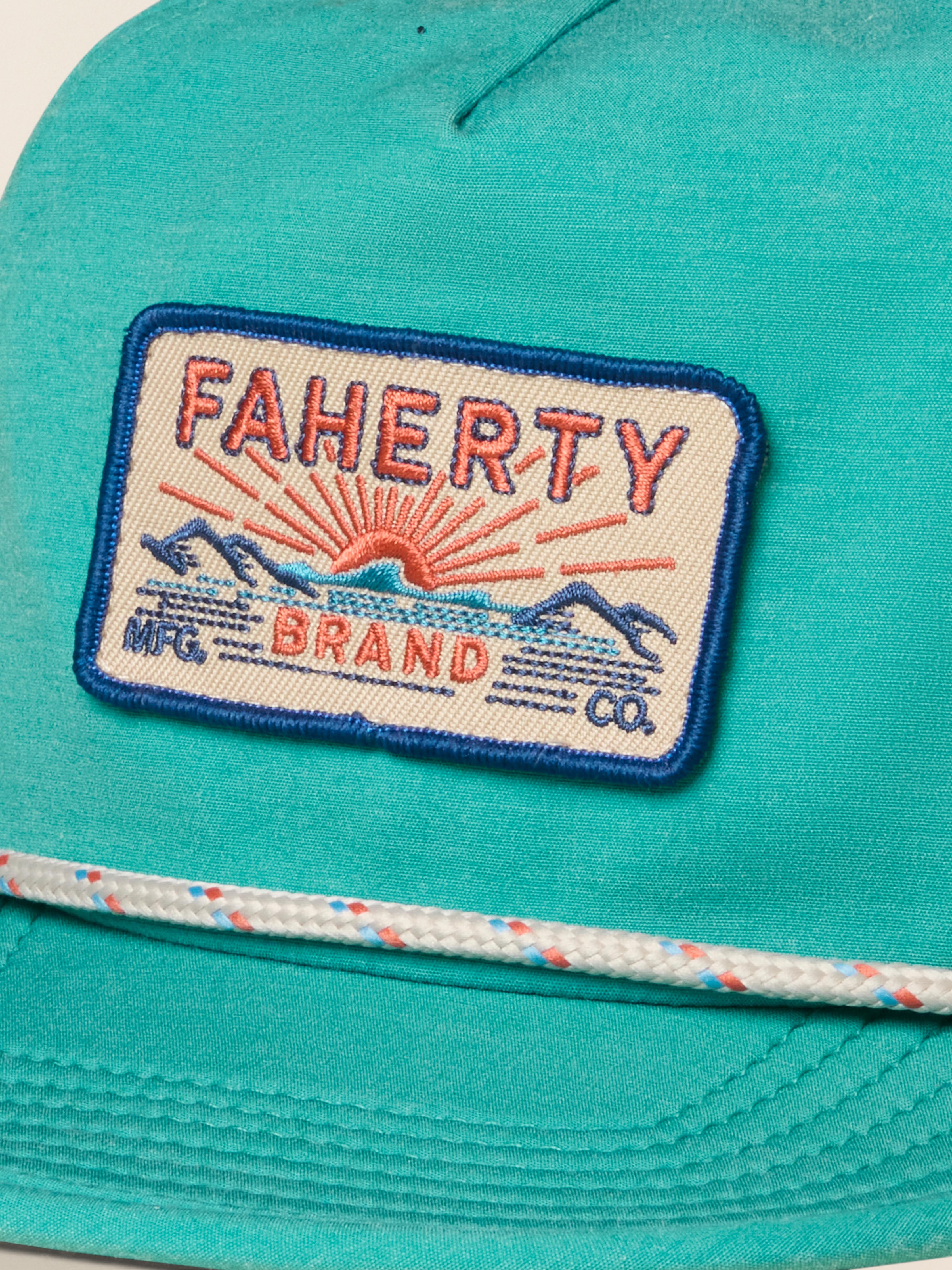 All Day™ Corded Hat - Teal Sea