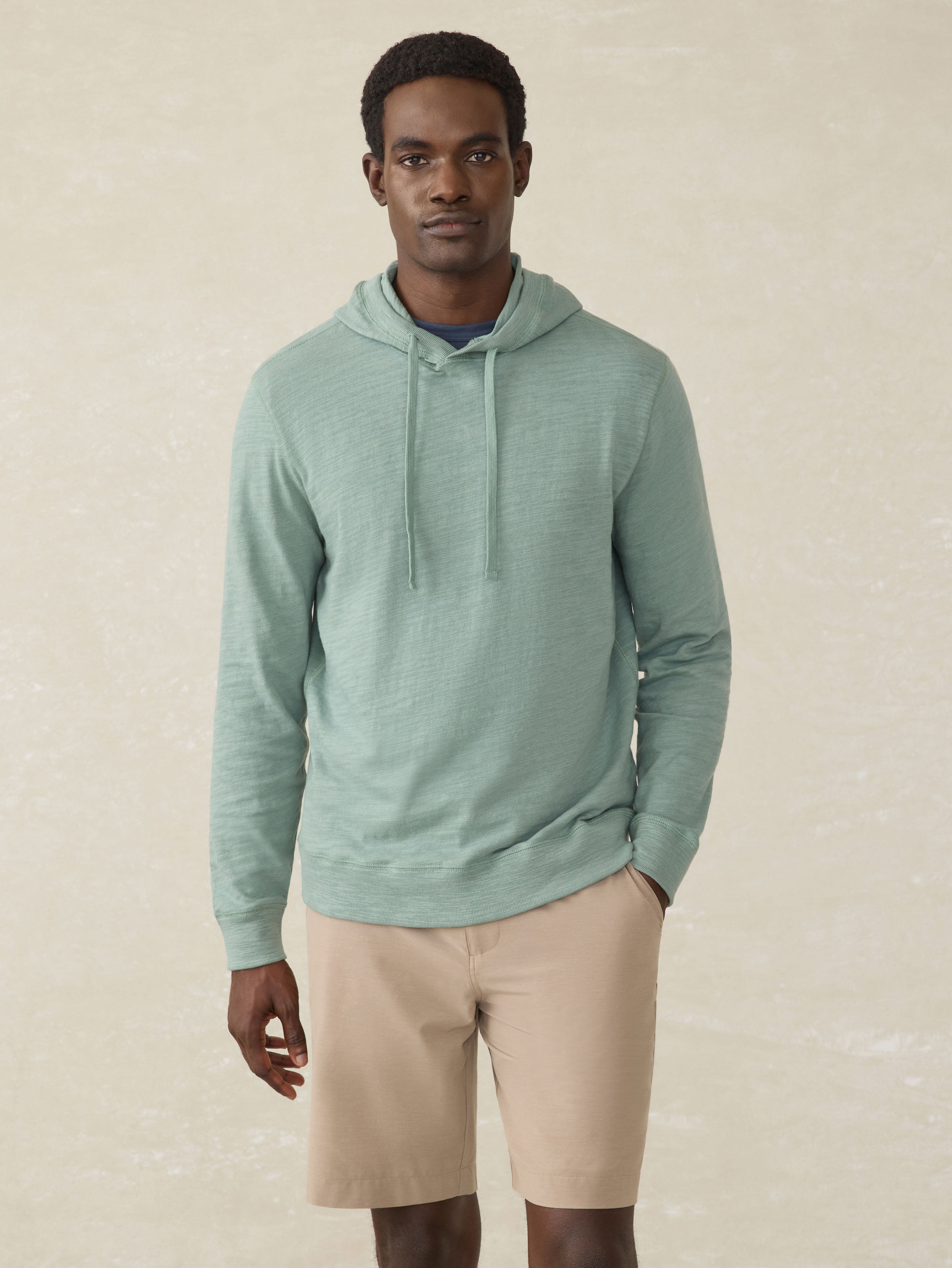Sunwashed Midweight Organic Hoodie - Sage Creek