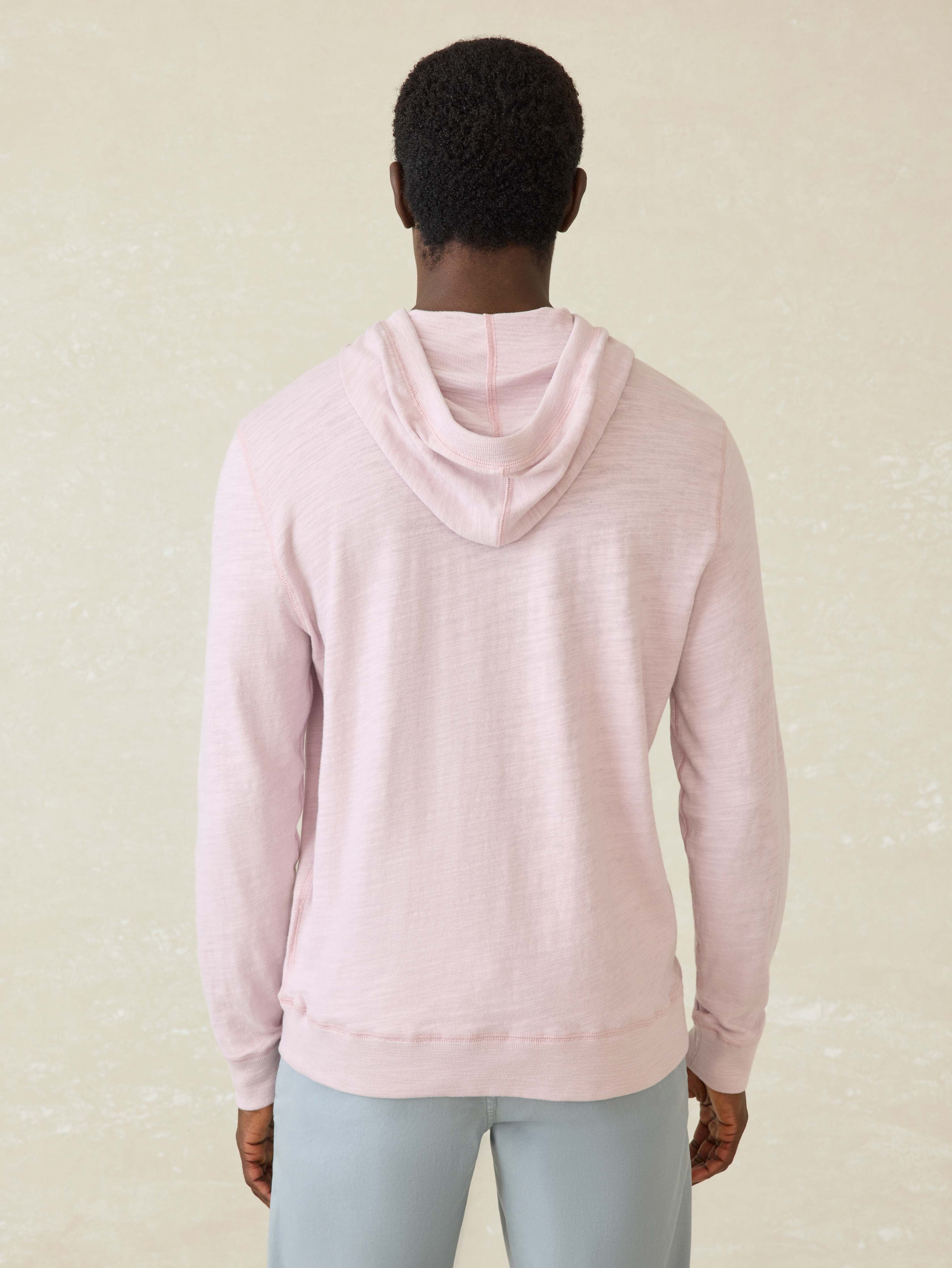 Sunwashed Midweight Organic Hoodie - Vista Plum