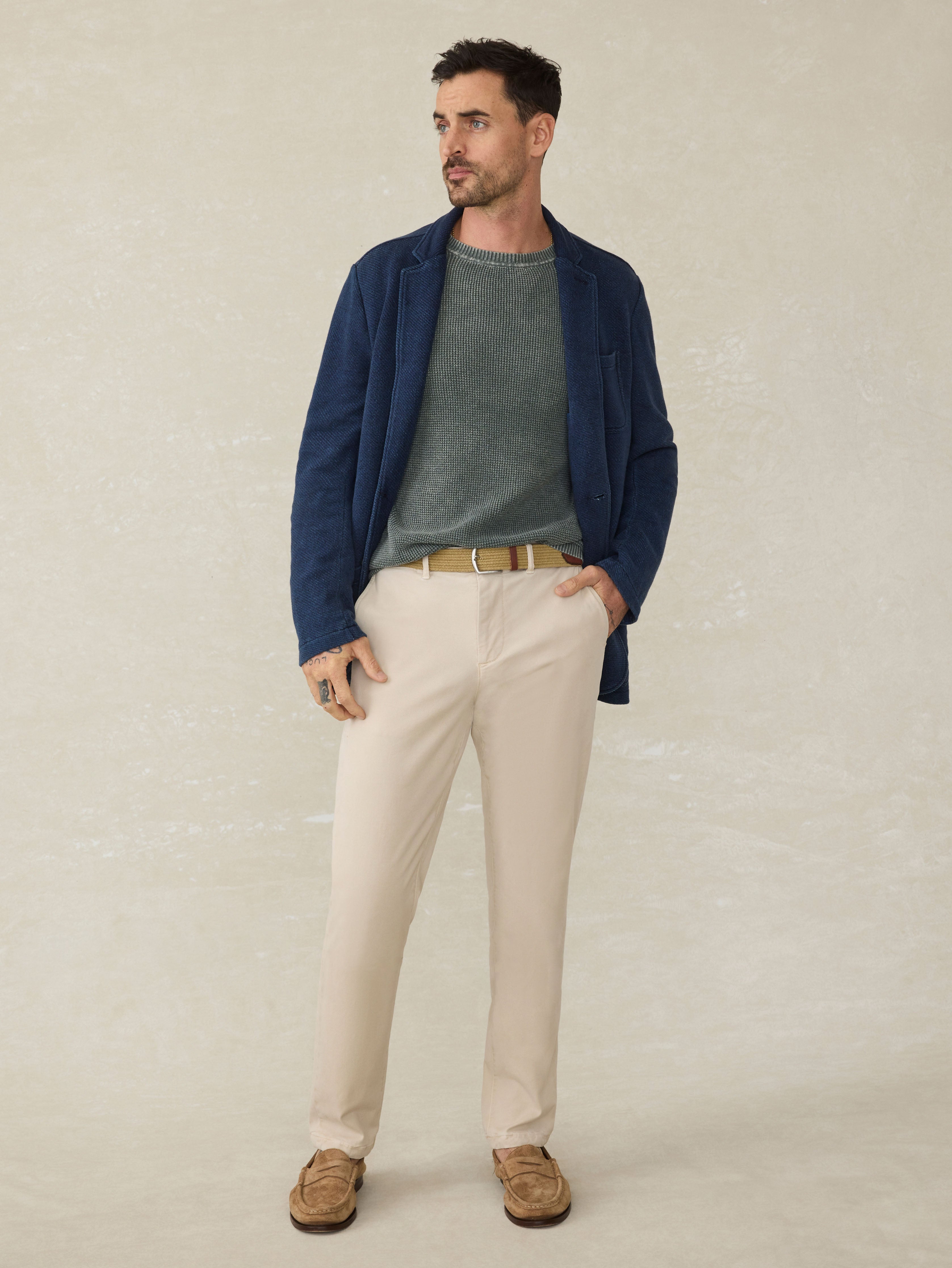 Inlet Knit Blazer (Tall) - Hendricks Indigo Wash