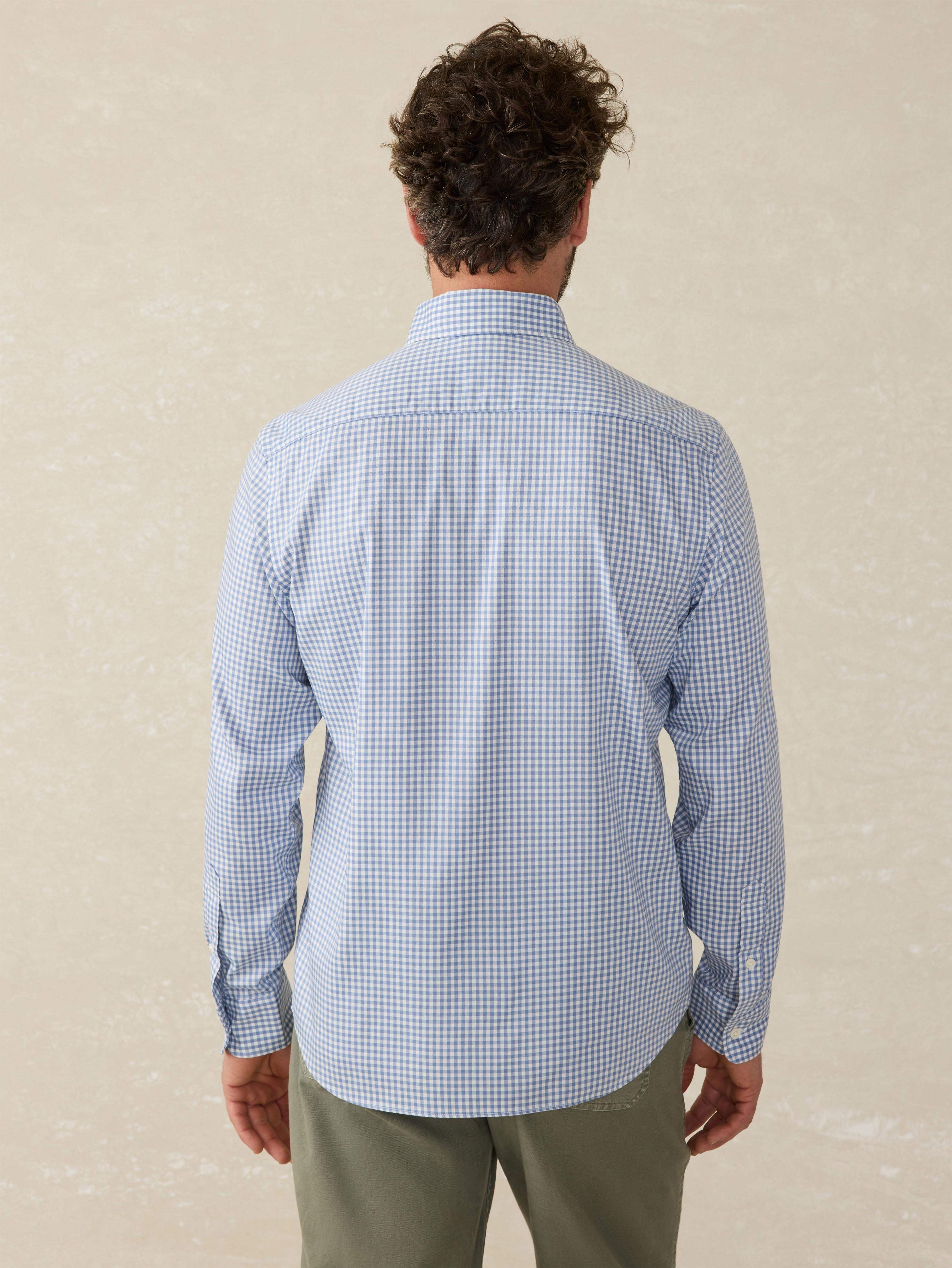 Movement™ Shirt - Light Blue Gingham