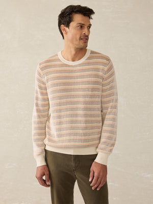 Sunwashed Crewneck Sweater - Desert Hills