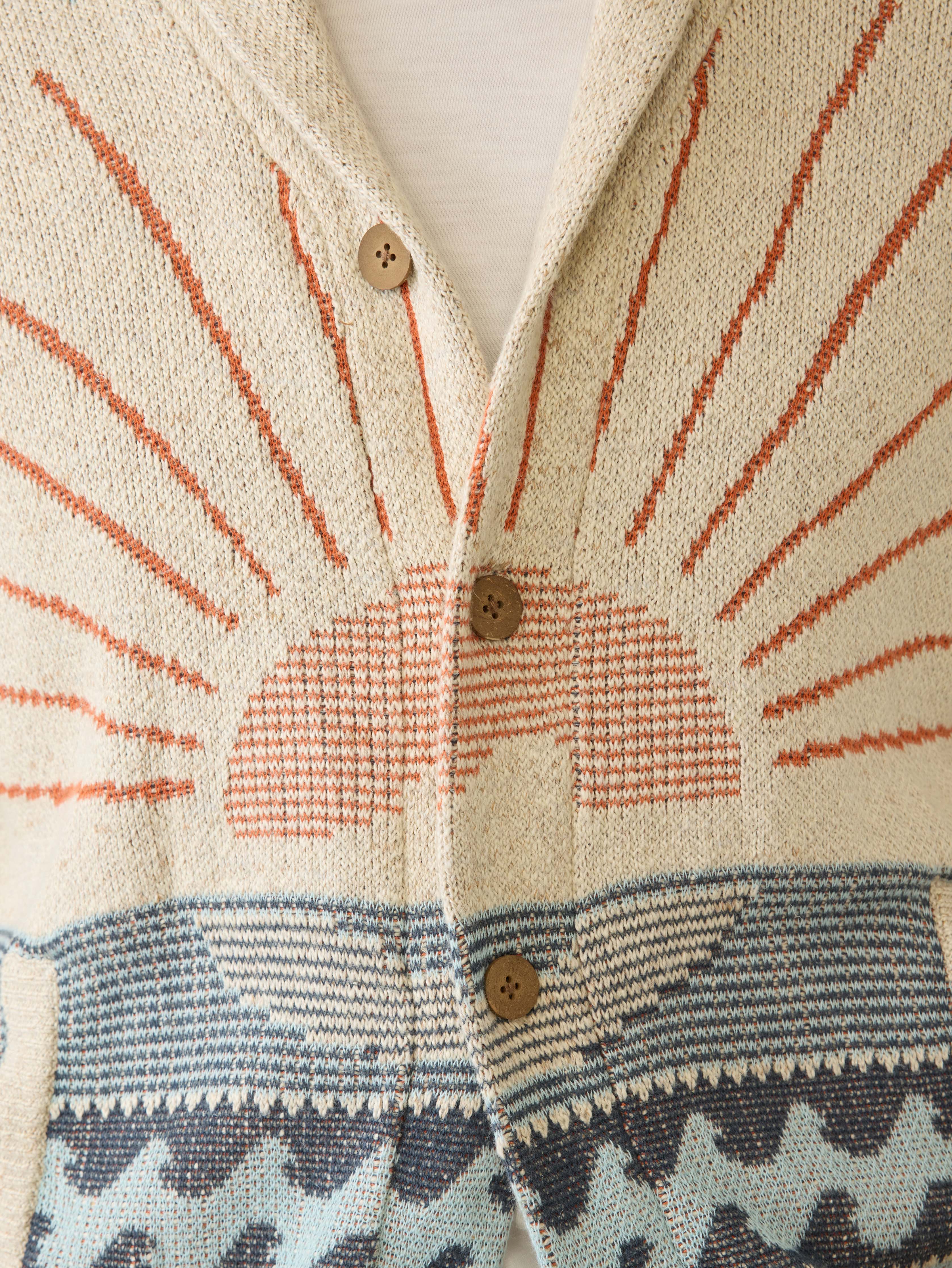 Cardigan Sweater - Sand Island