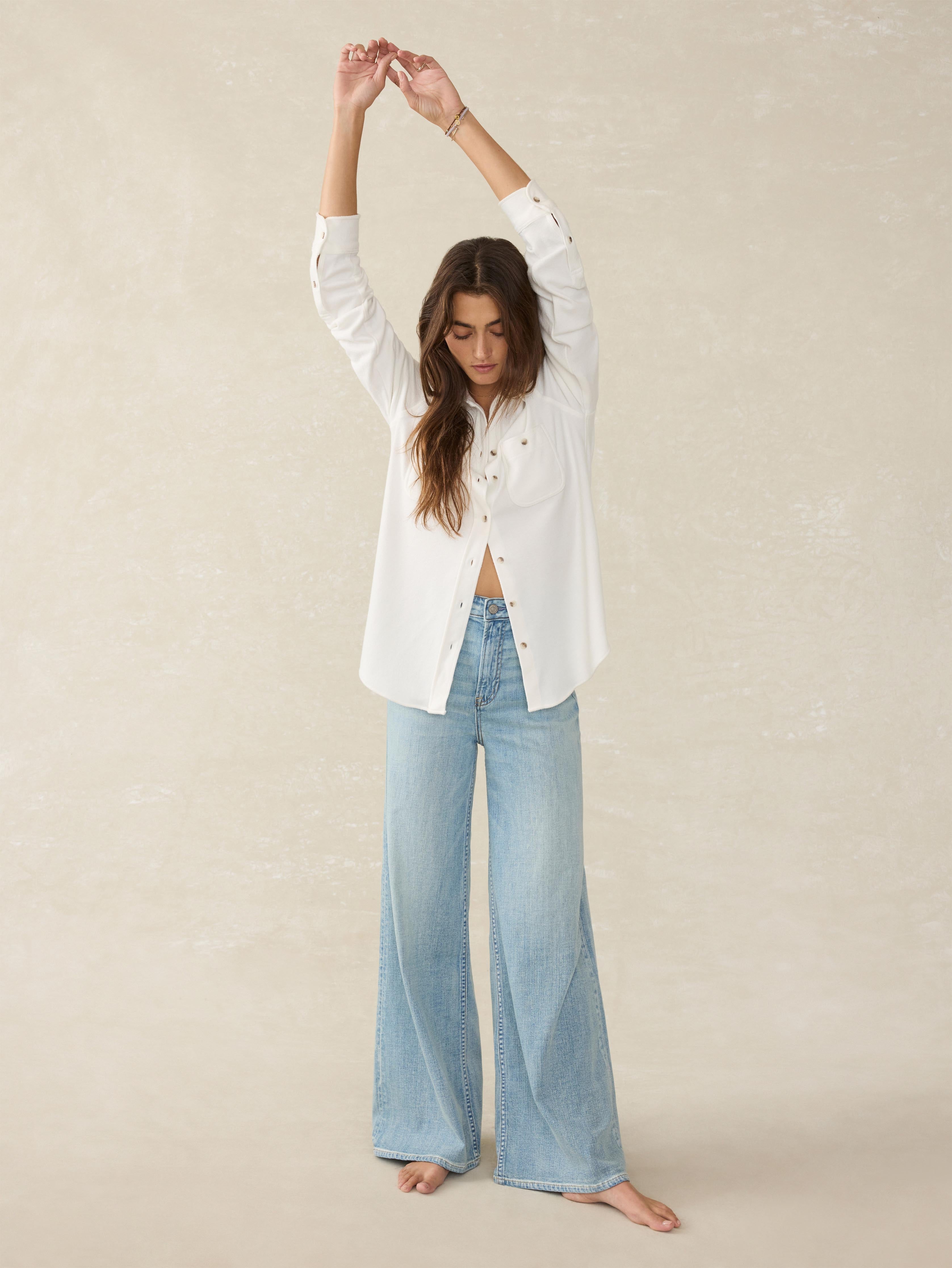 Saturday Denim Wide Leg - West Cove Wash