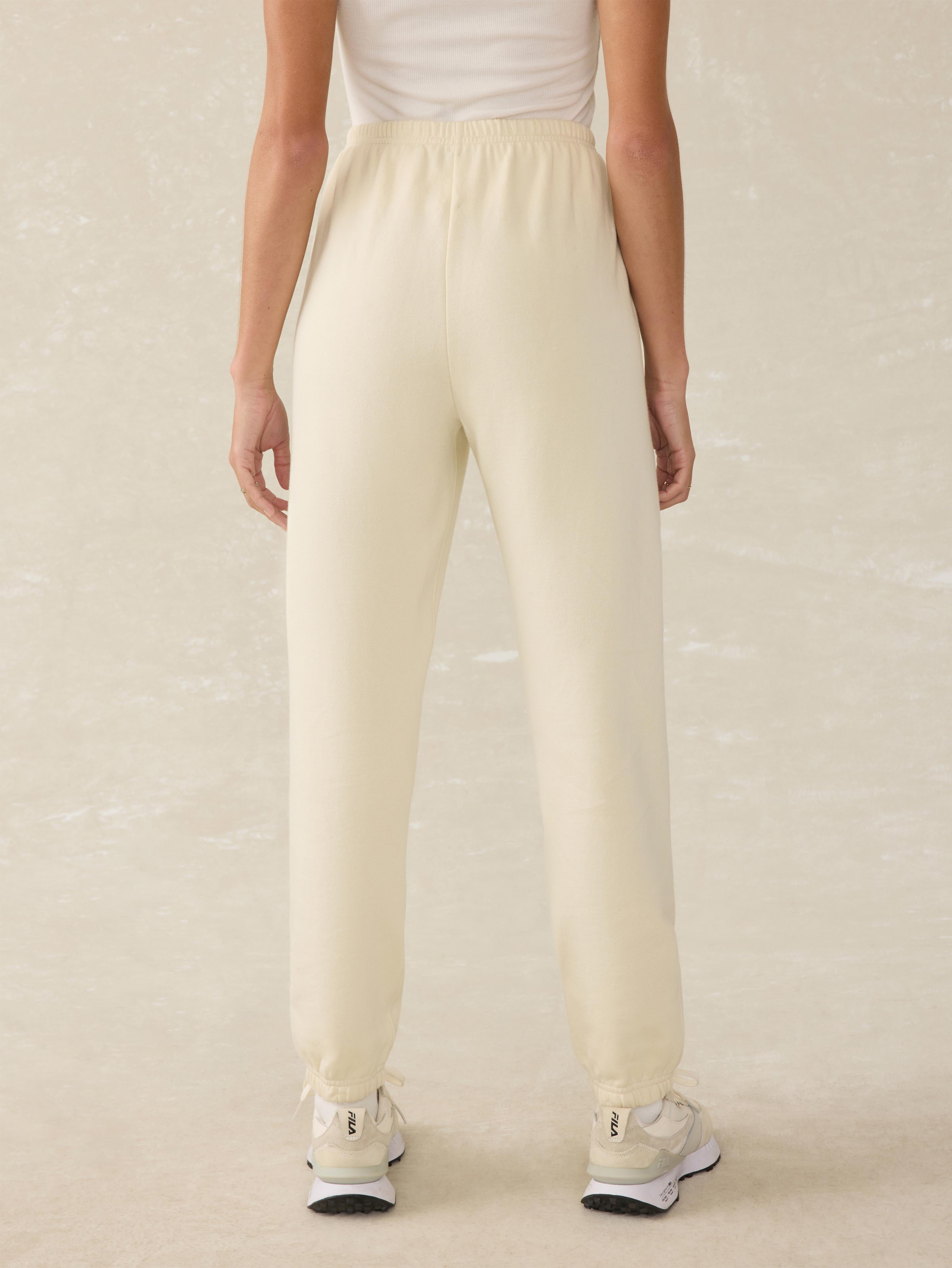 High Standard Fleece Sweatpant - Lemon Sorbet