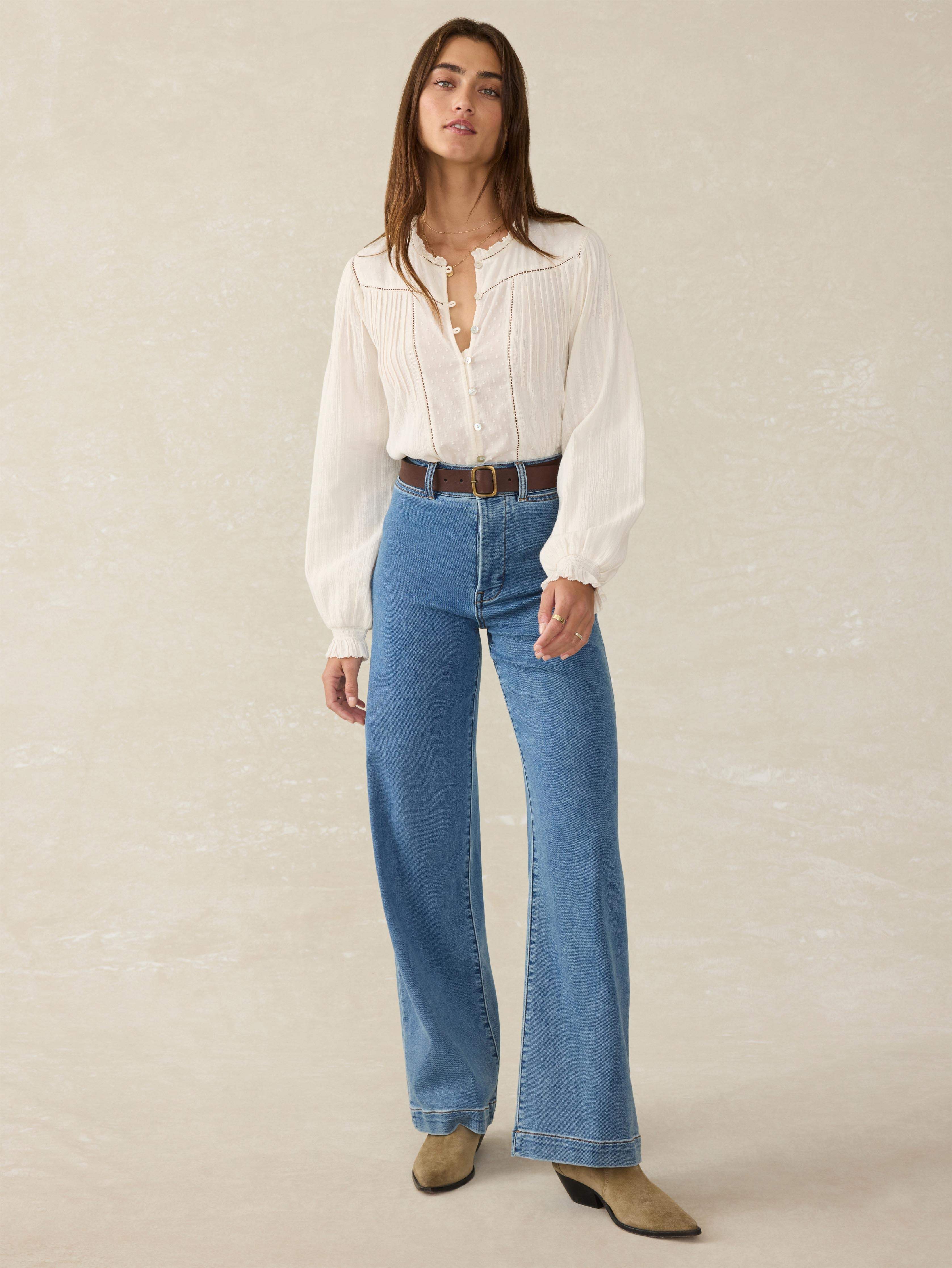 Lily Blouse - Egret