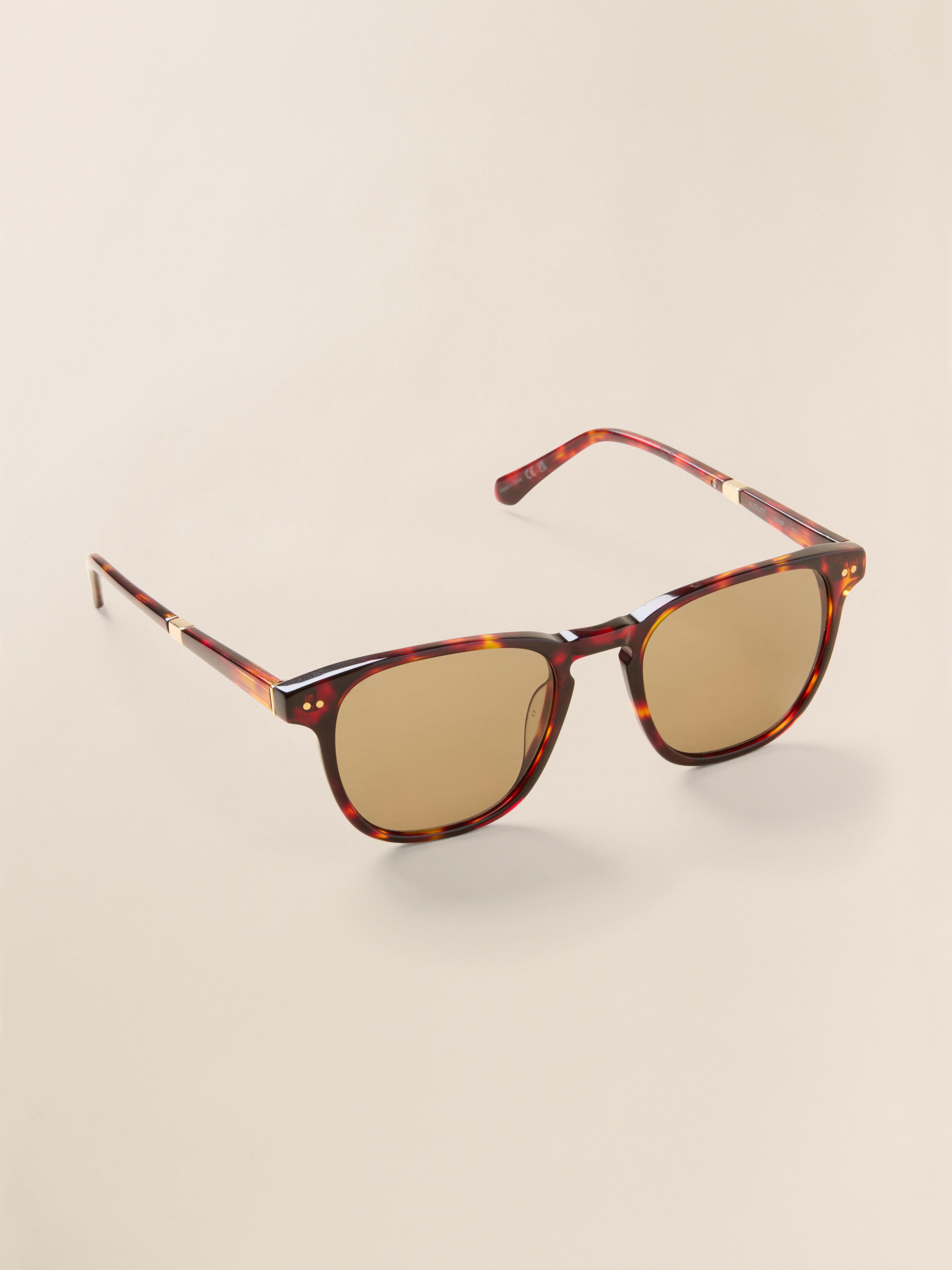 August Sunglasses - Rosewood Tortoise