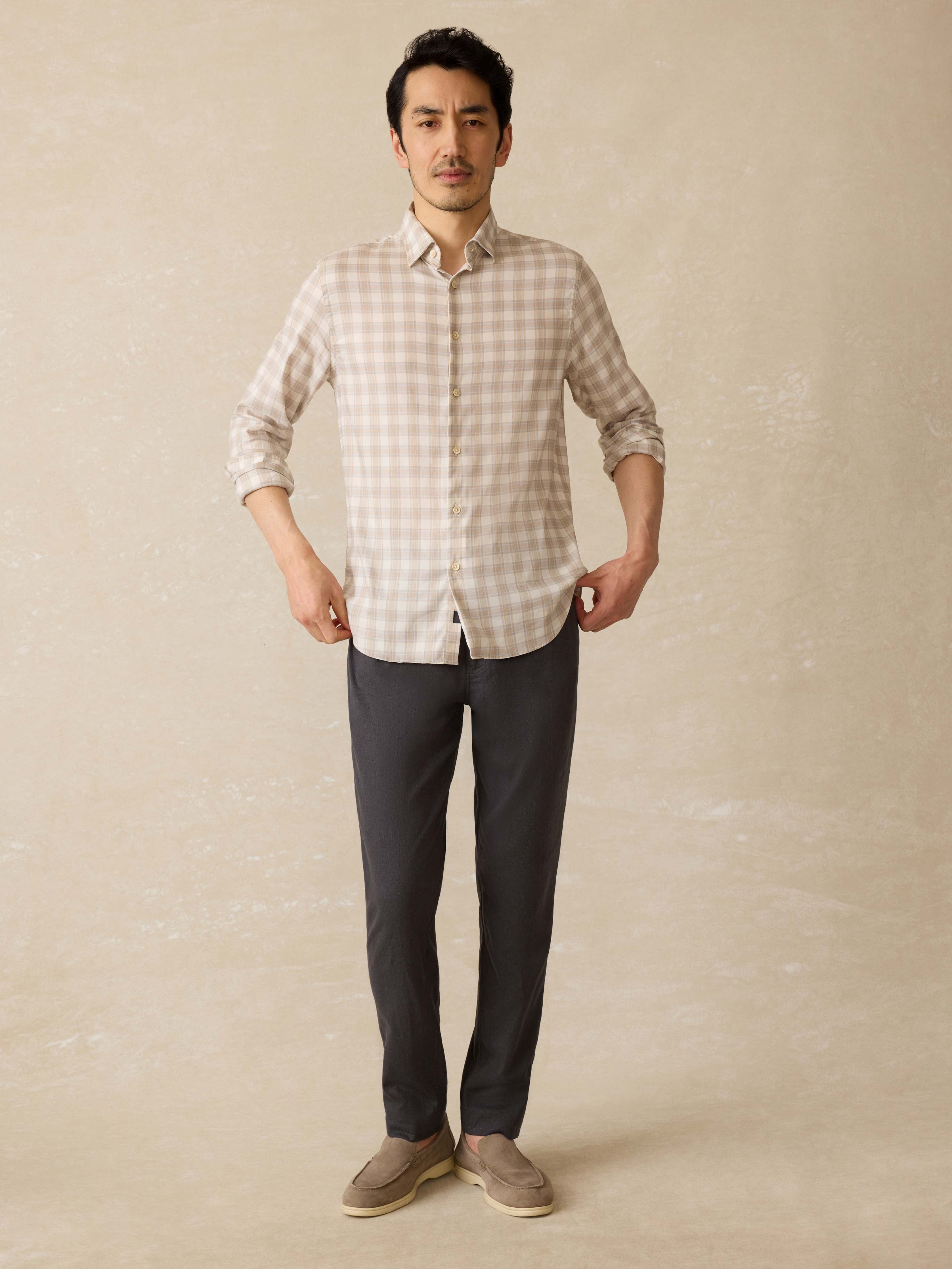 Movement™ Linen 5-Pocket Pant - Washed Black