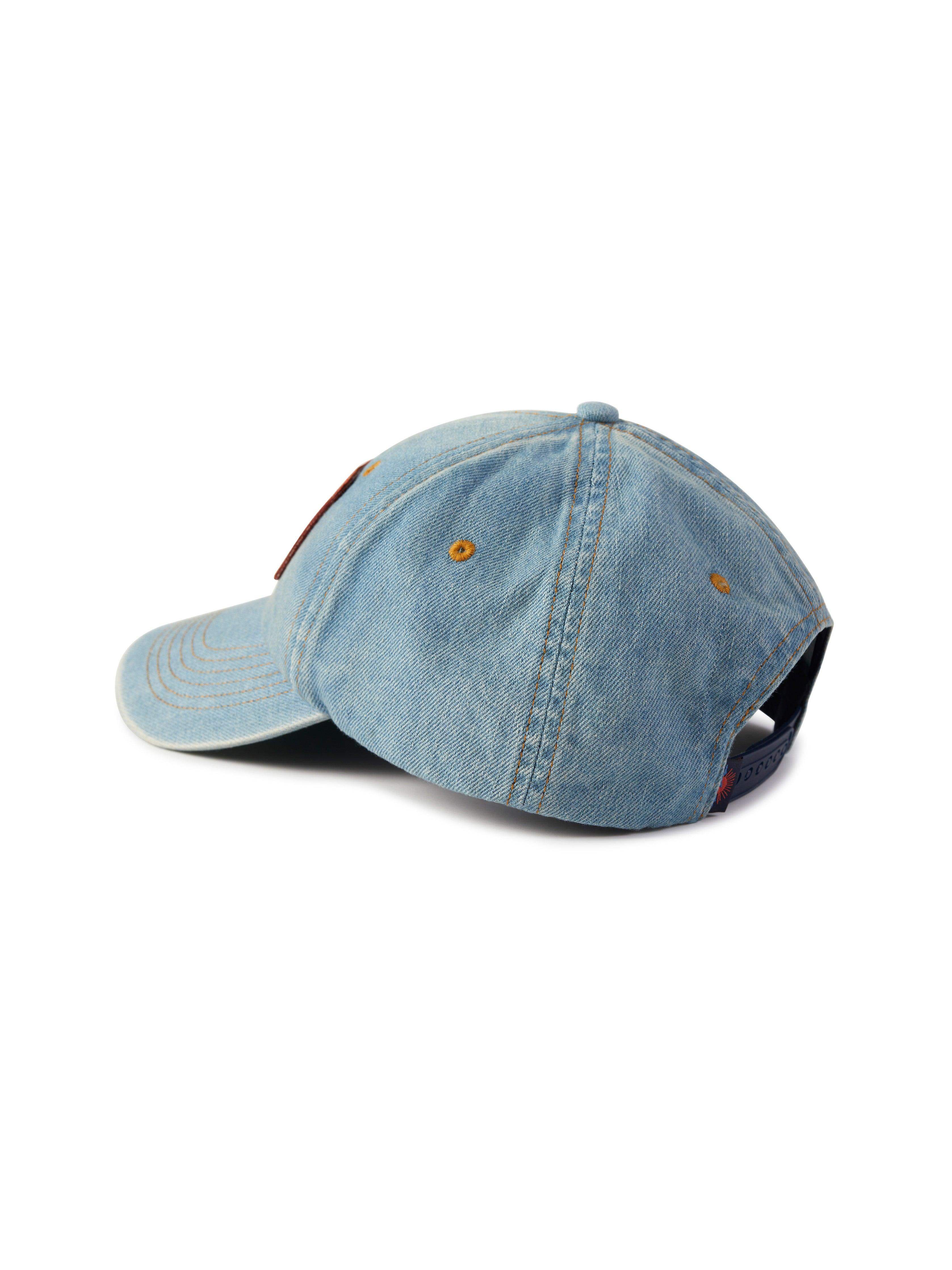 Denim Baseball Hat - Mountain Indigo Wash