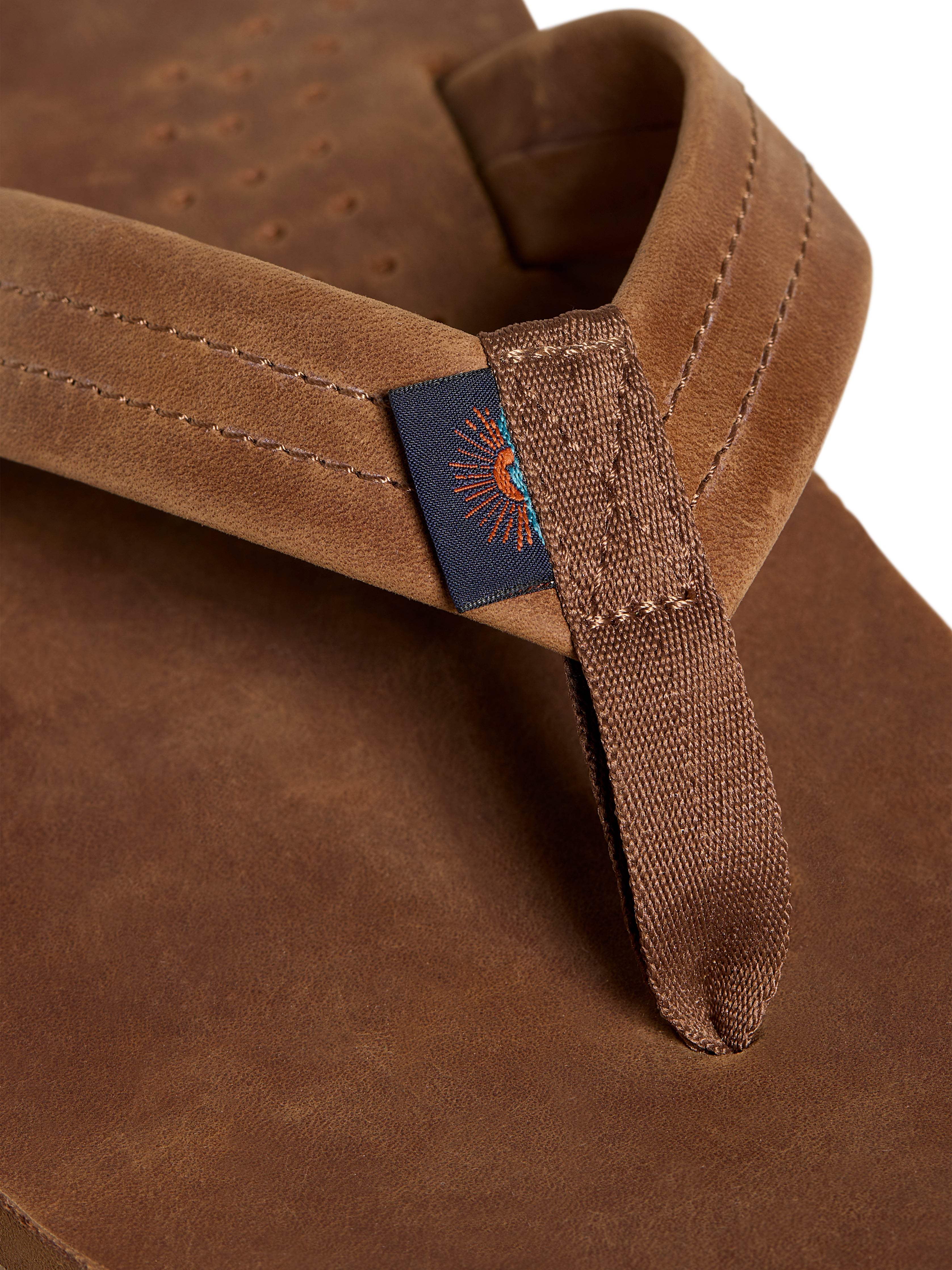 Faherty X REEF Men's Draftsmen Flip Flop - Dark Brown