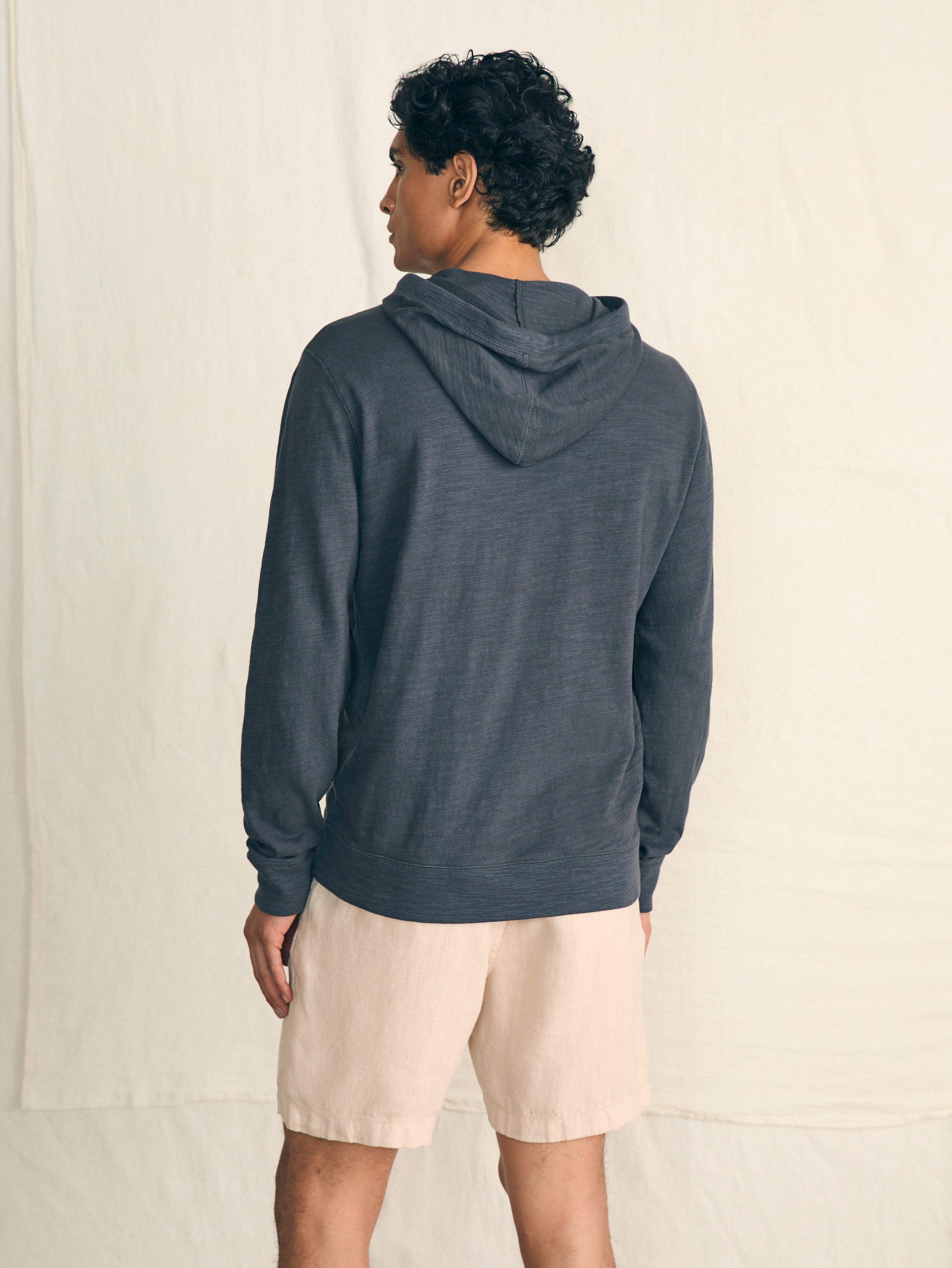 Surfrider Sunwashed Slub Hoodie - Graphite