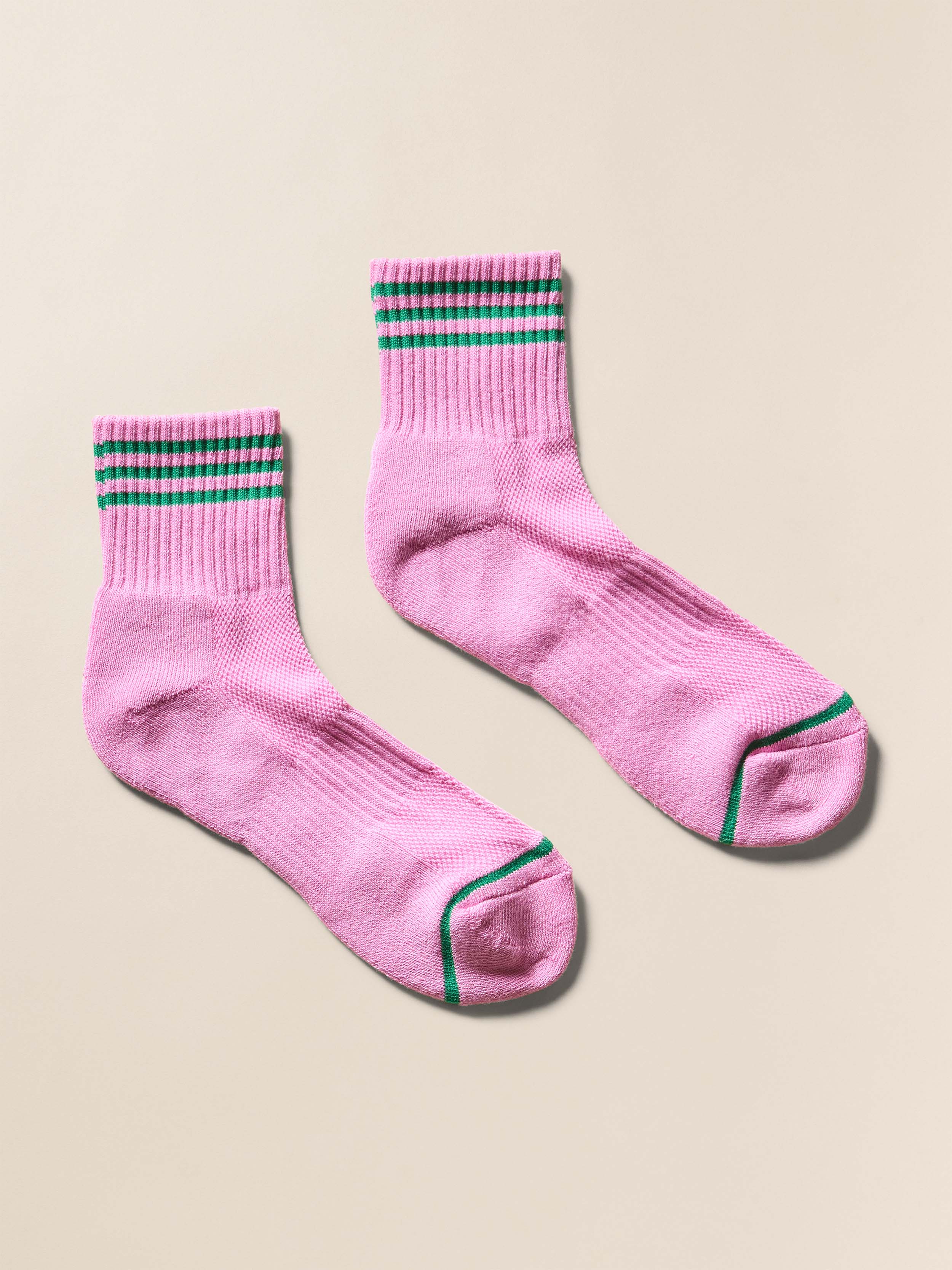 Le Bon Shoppe Girlfriend Sock - Rose Pink