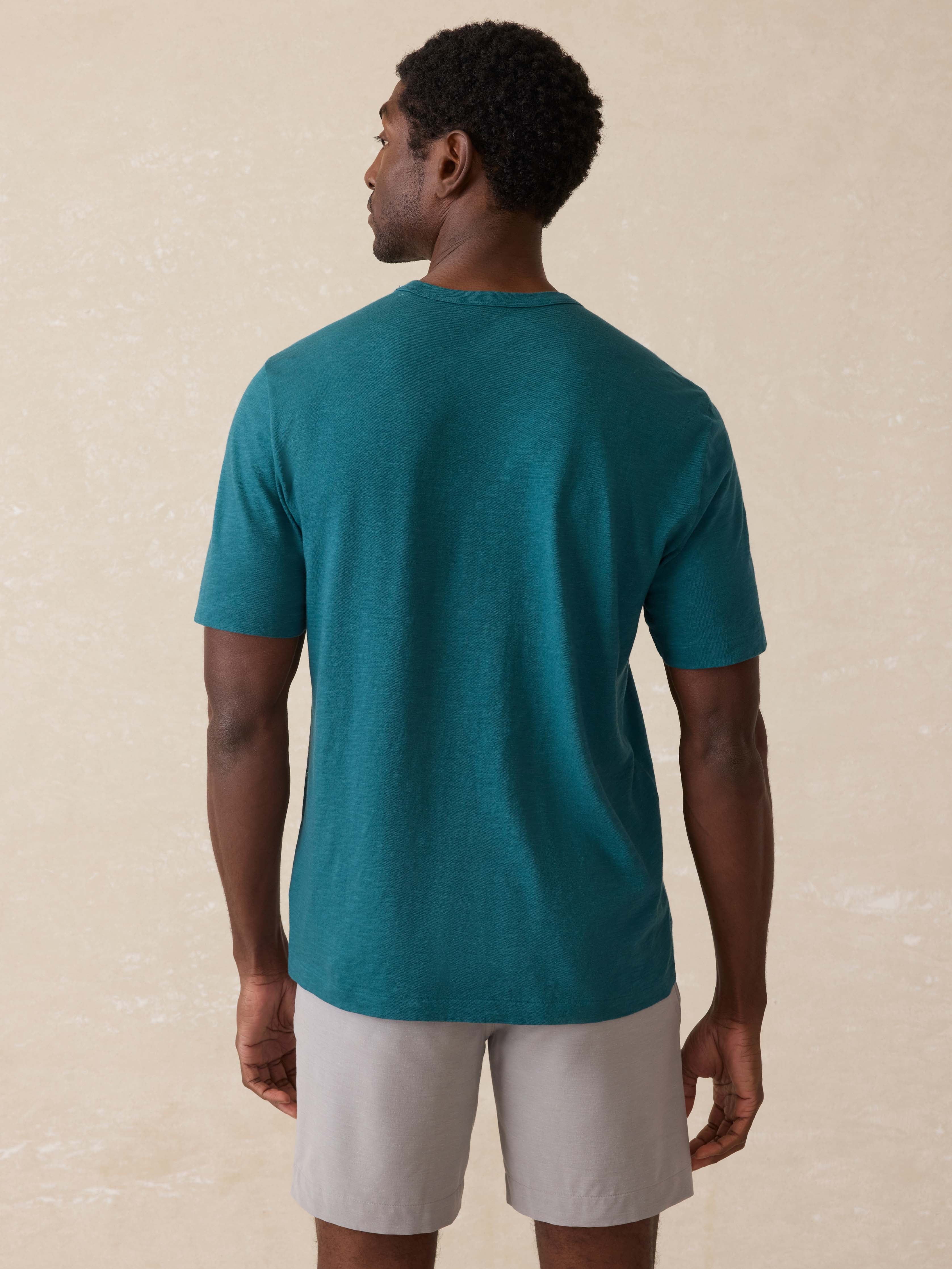 Surf Ghana Short Sleeve Shaping House Graphic Tee - Agona Green