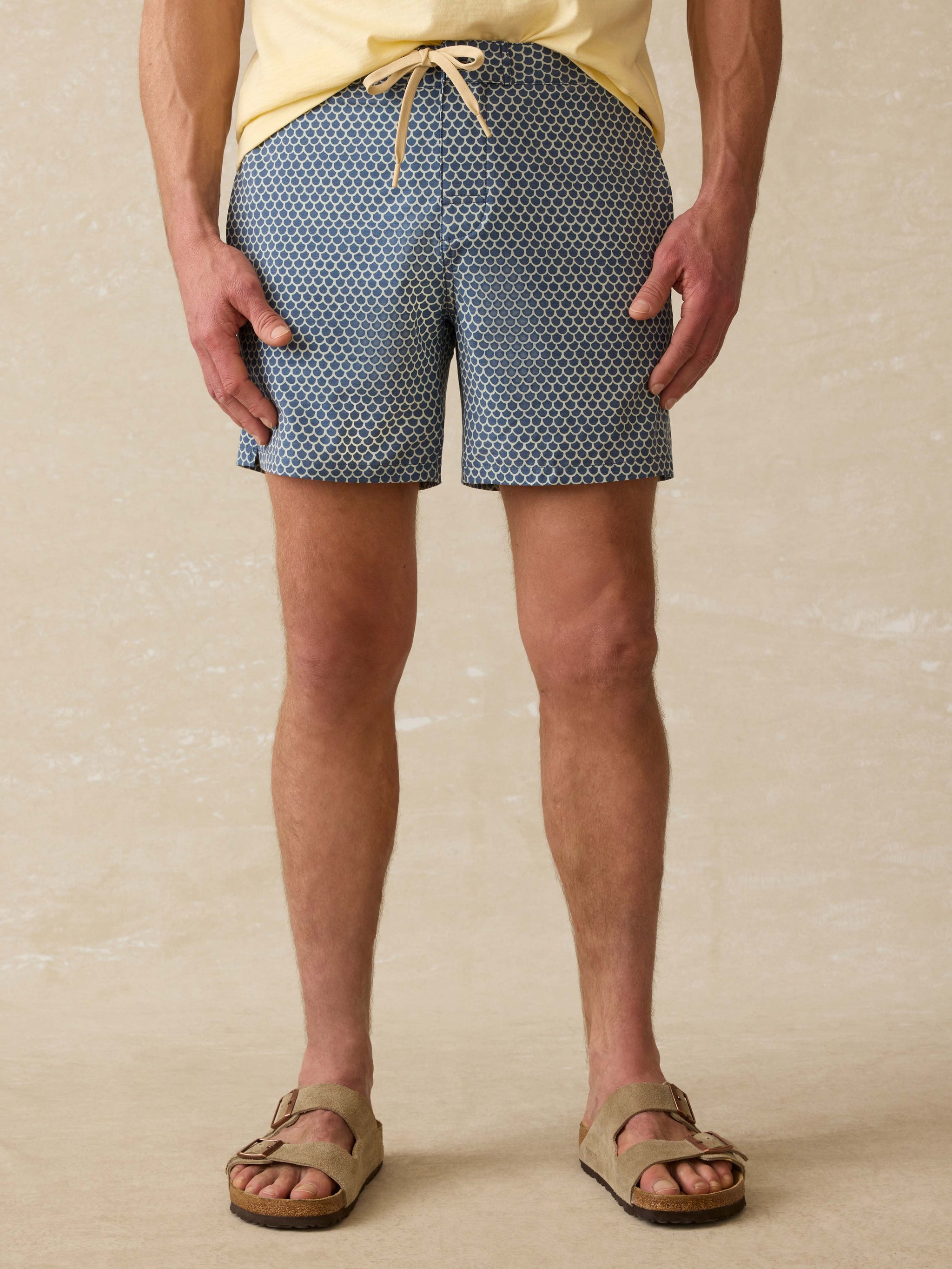 Biarritz Boardshort Fishscale Redux Faherty Brand