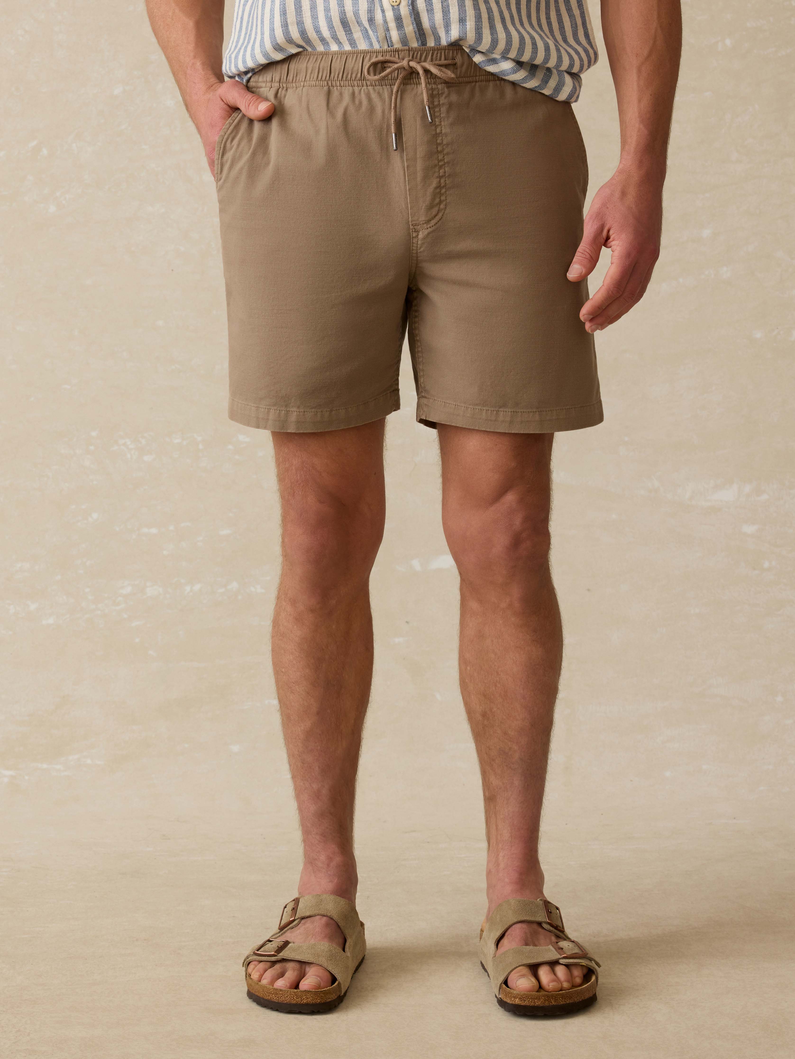 Essential Drawstring Short - Mountain Cliff