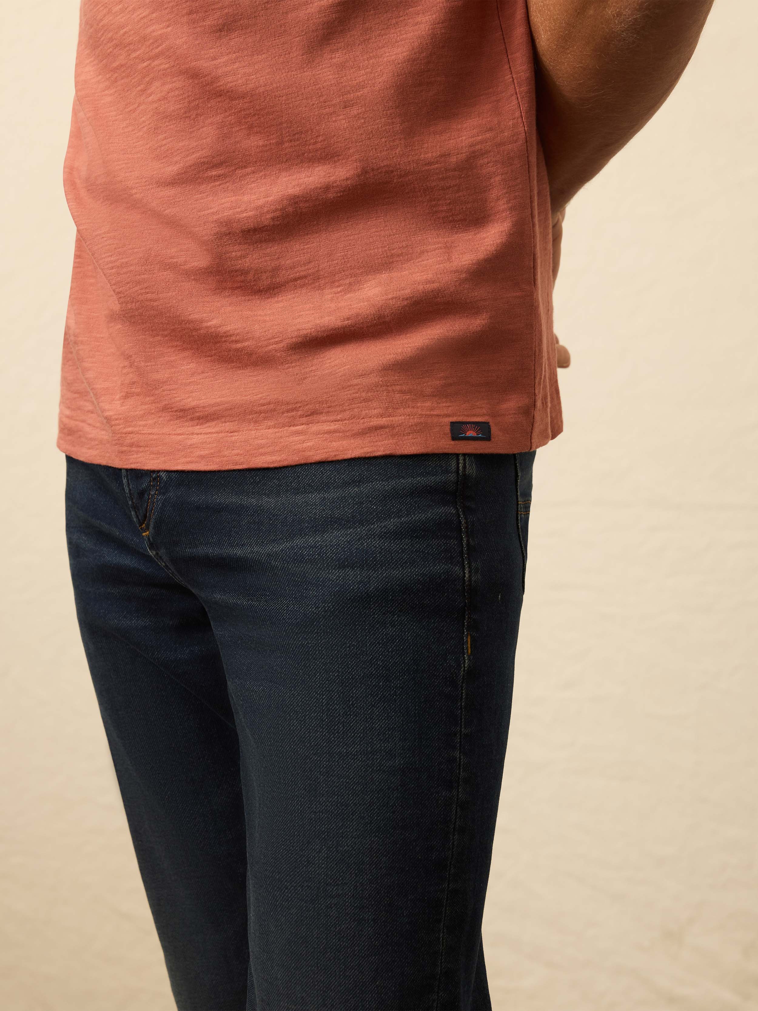 Sunwashed Regenerative Tee - Dusty Sienna