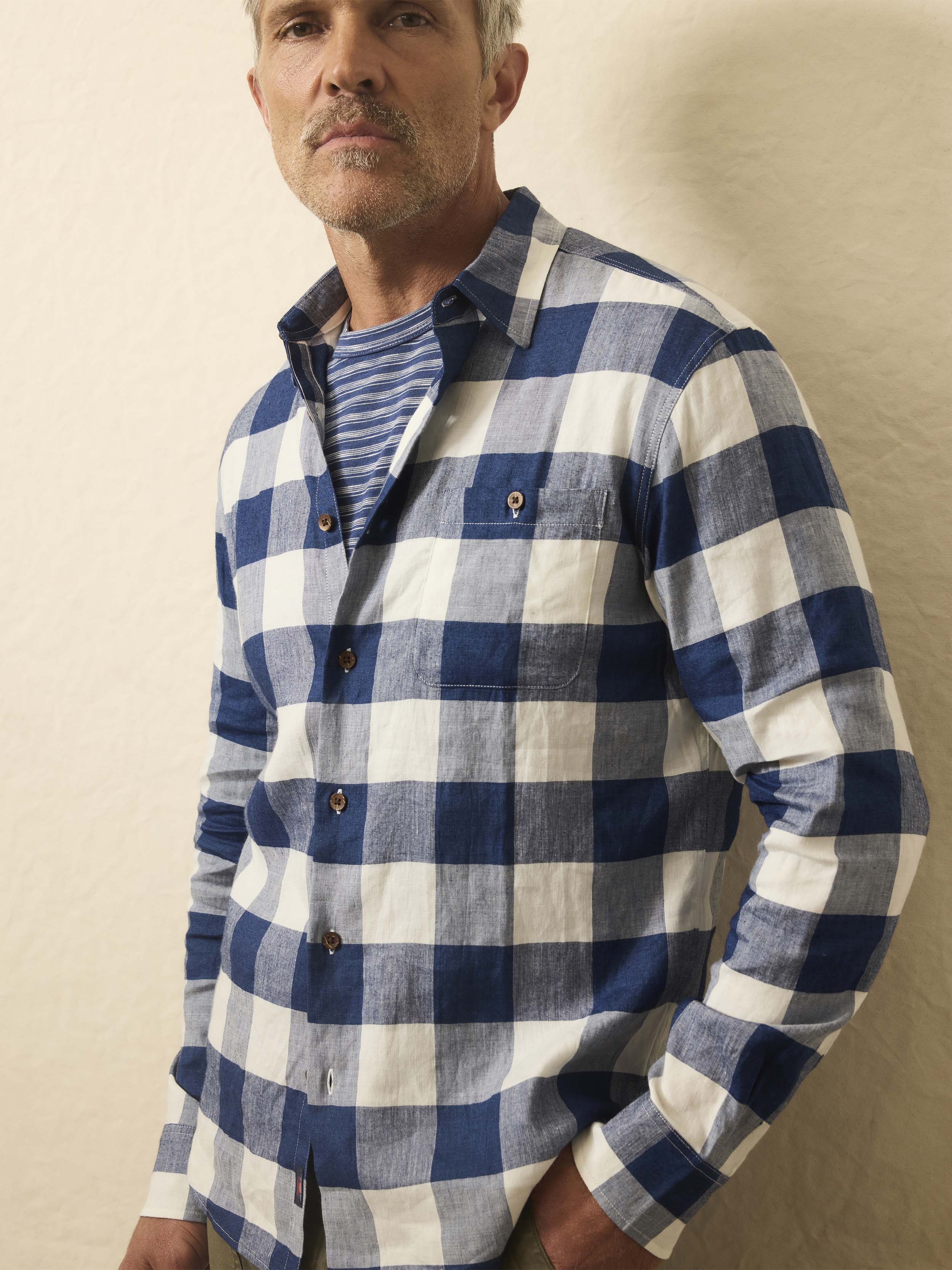 Long-Sleeve Breeze Shirt - Stormy River Buffalo