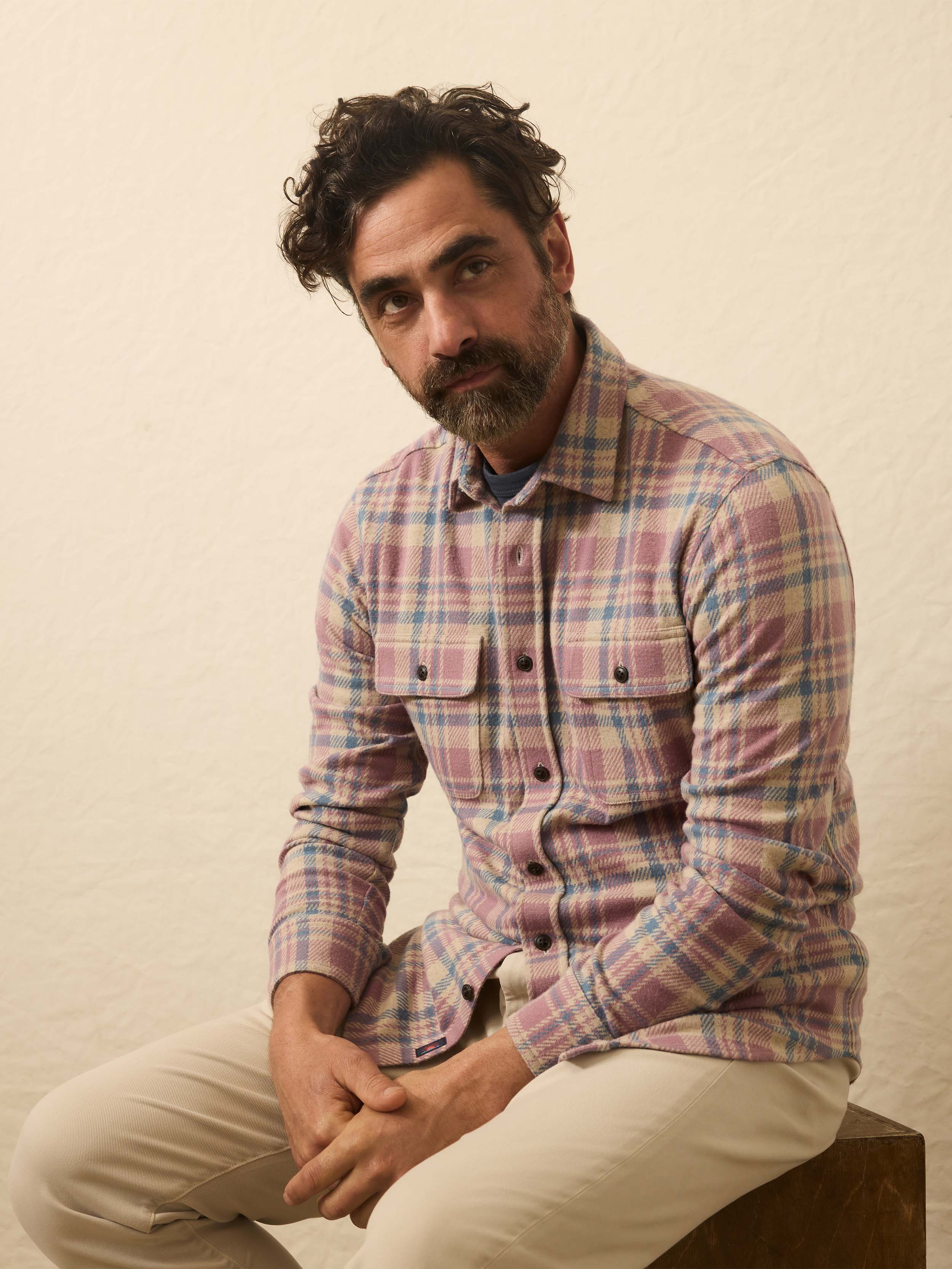 Legend™ Sweater Shirt - Cedar Shore Plaid
