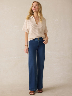 Stretch Terry Harbor Pant - Creekstone Wash