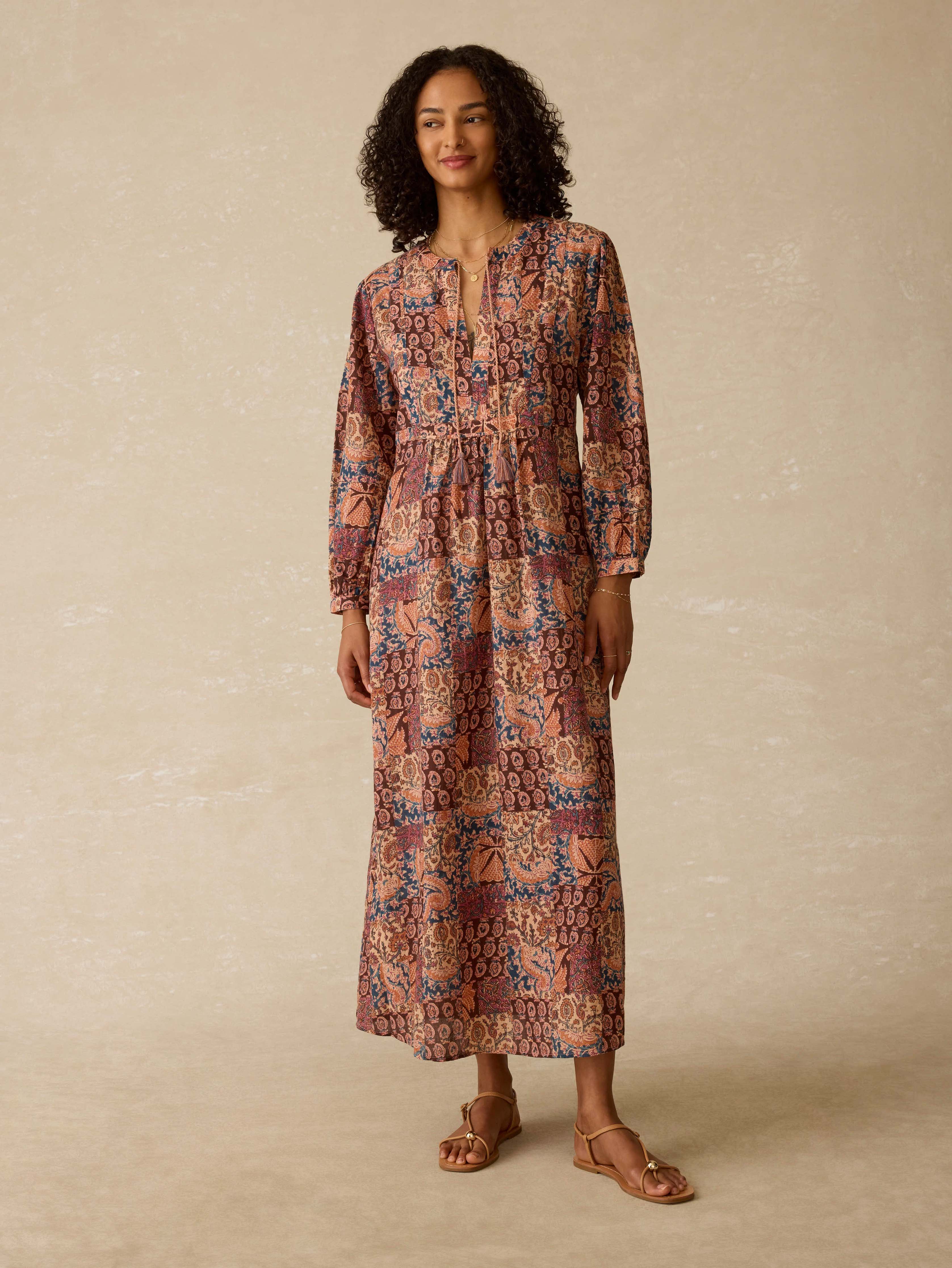 Sandy Cove Coverup - Madeira Patchwork