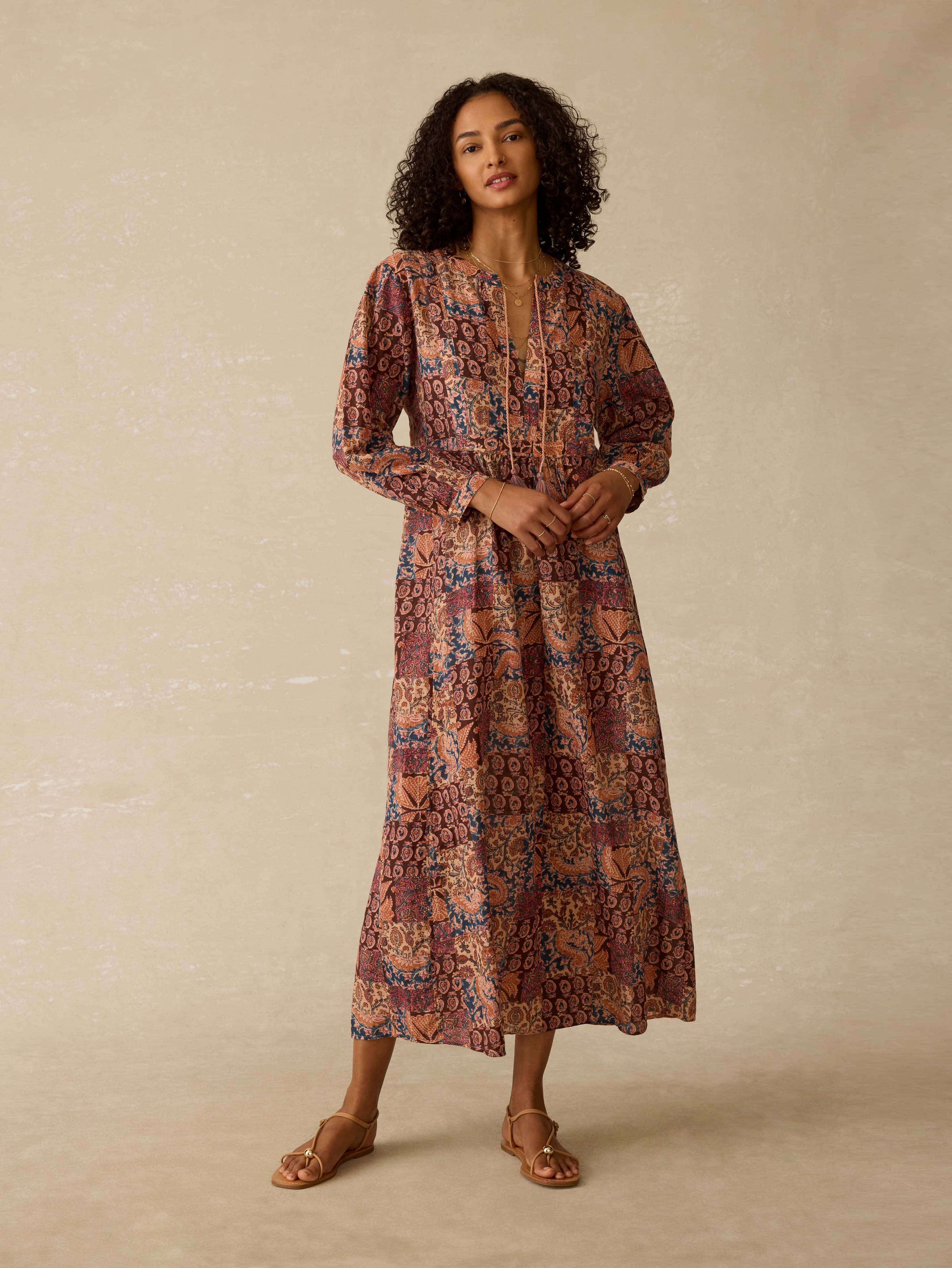 Sandy Cove Coverup - Madeira Patchwork