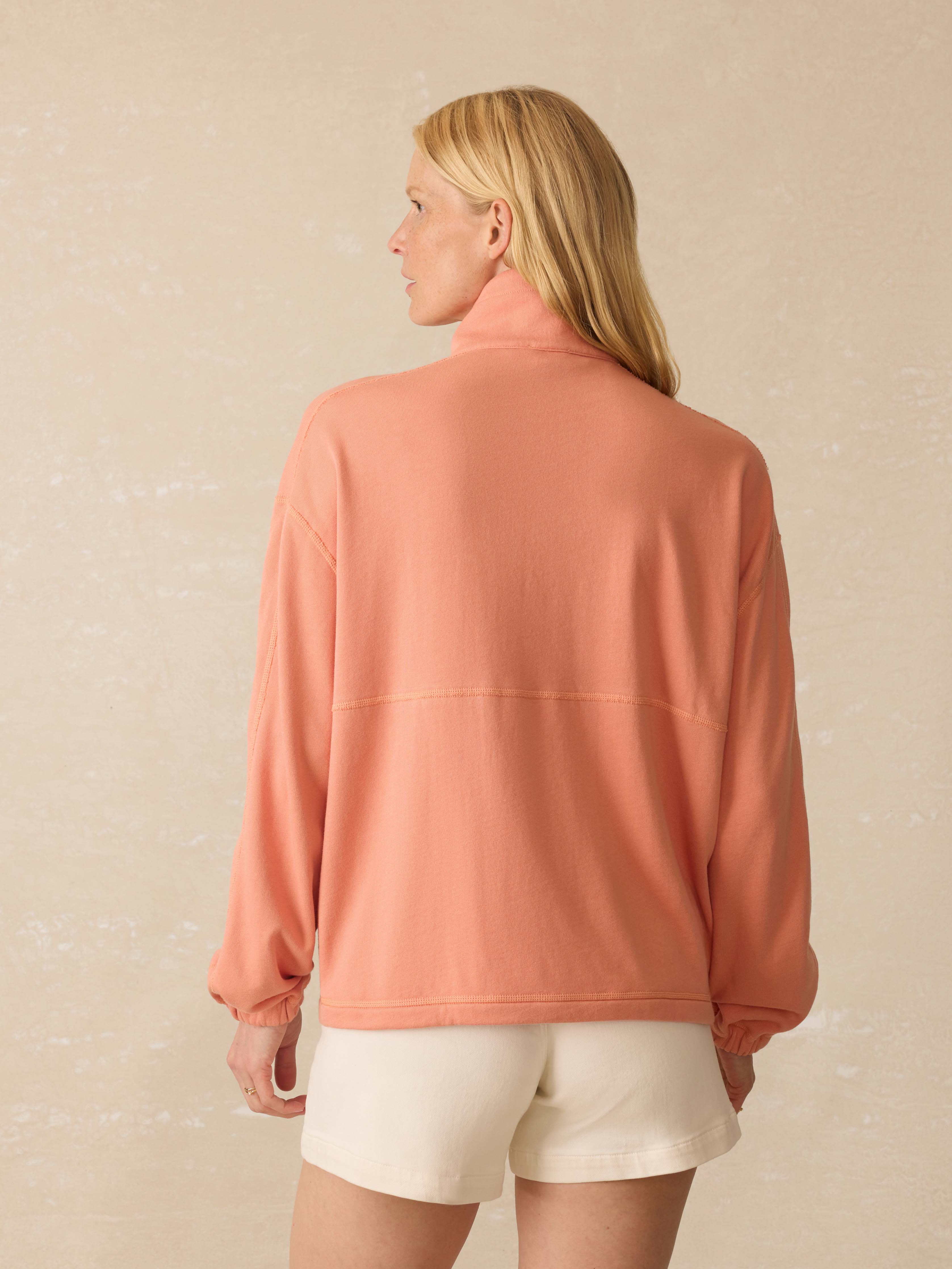 High Tide Terry Anorak - Canyon Sunset