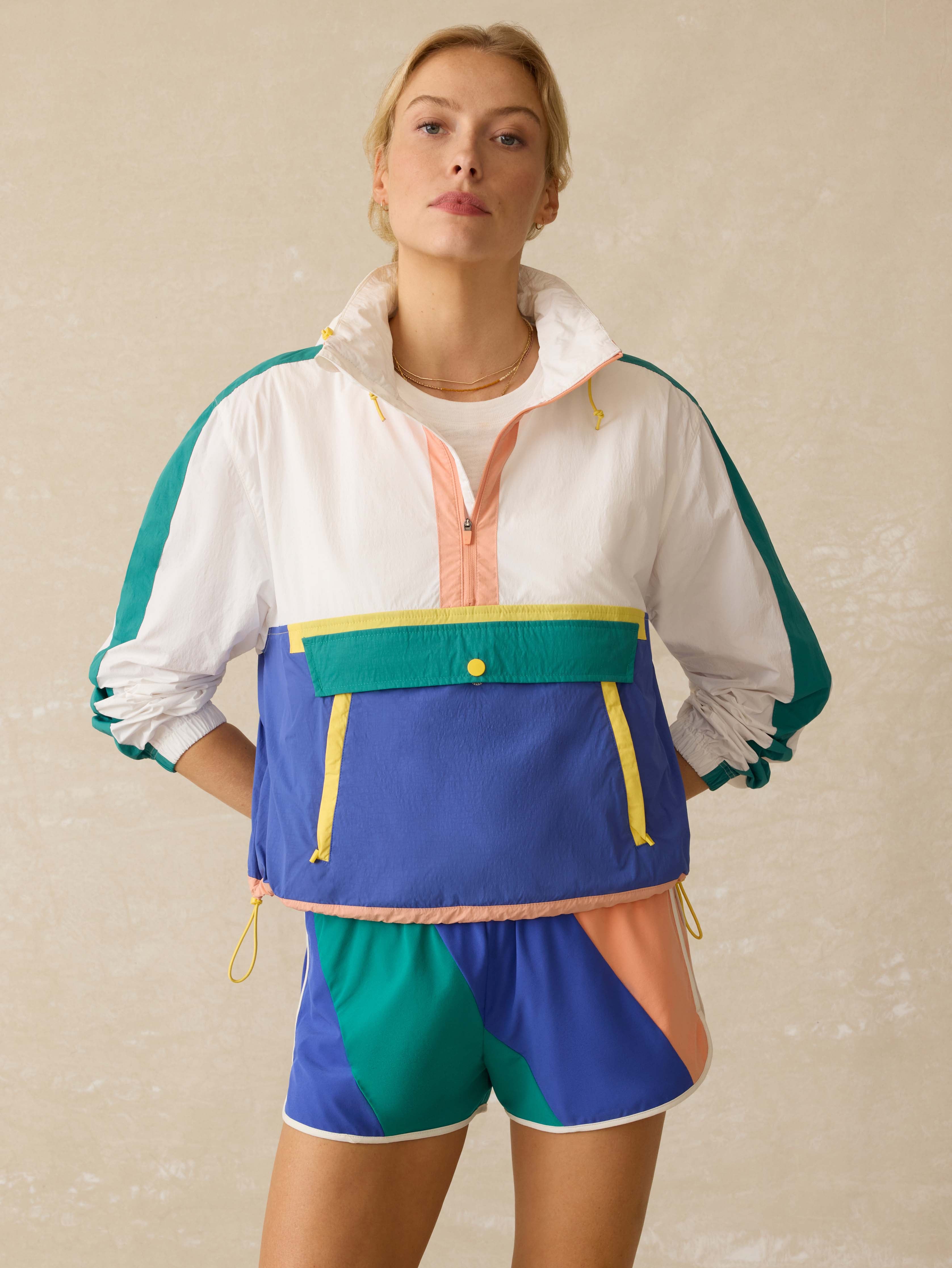 Shorelite Windbreaker - Summer Lagoon