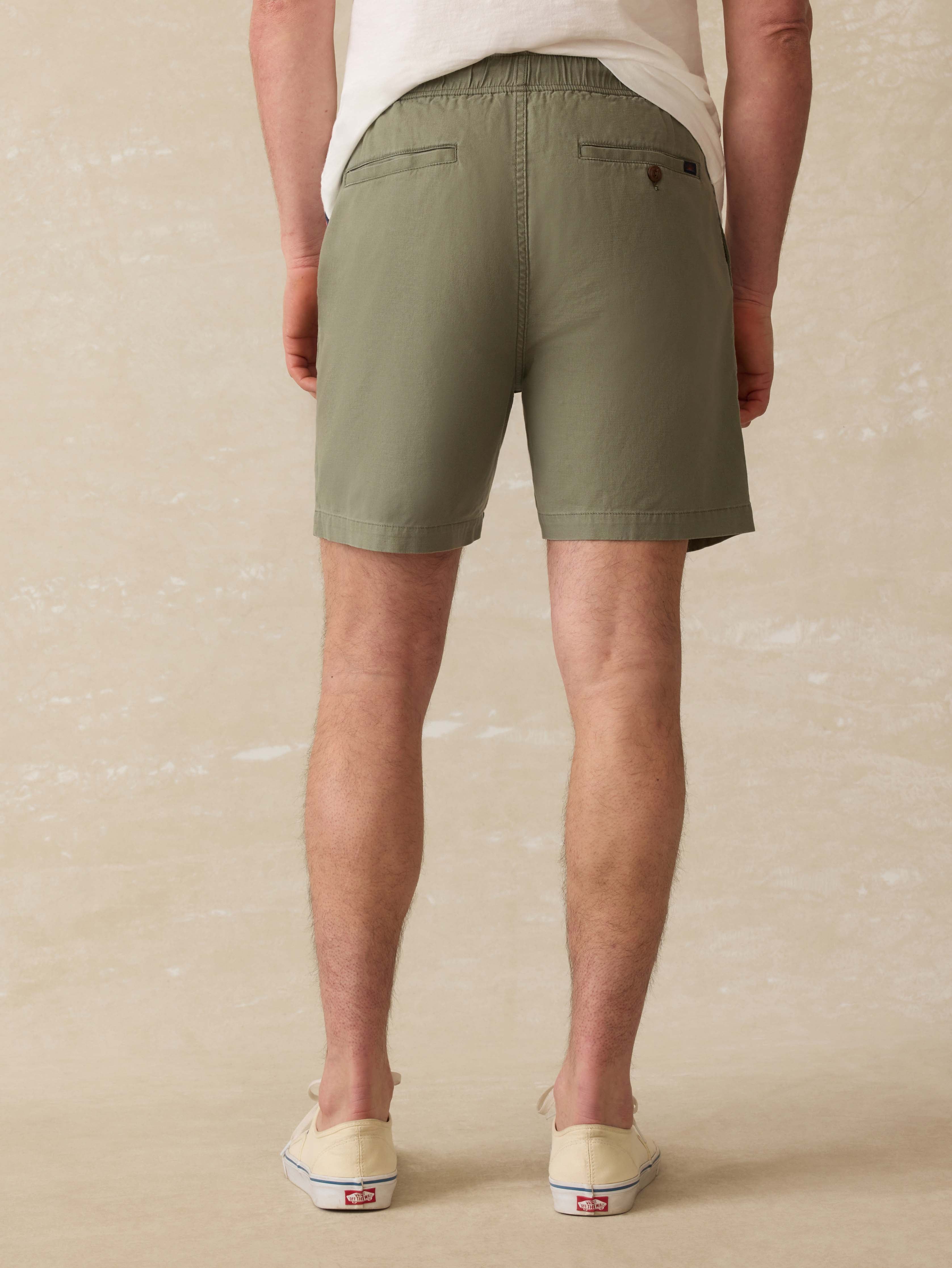 Essential Drawstring Short - Desert Olive
