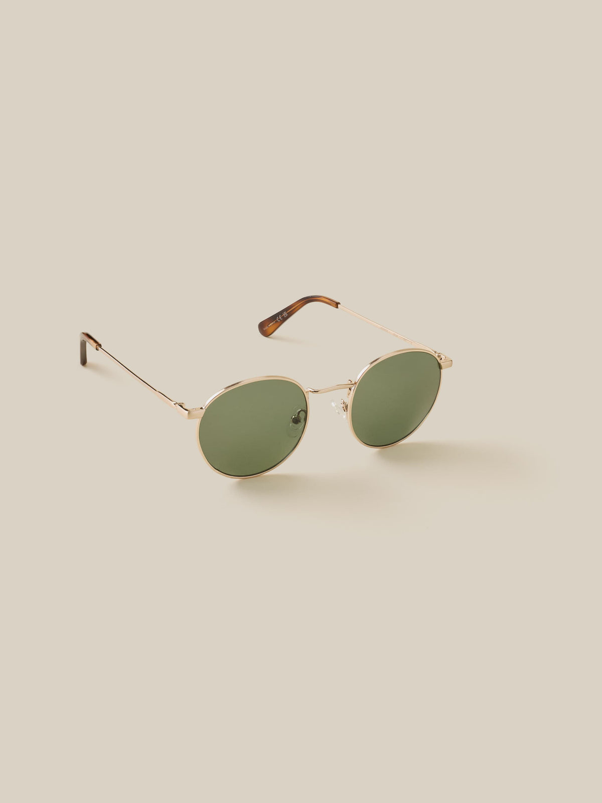 1350 Oversized Butterfly Gold Wire Green Lens Sunglasses NWT Bottega Veneta BV1330S L (57 - 19) with Green lenses and  main image 4