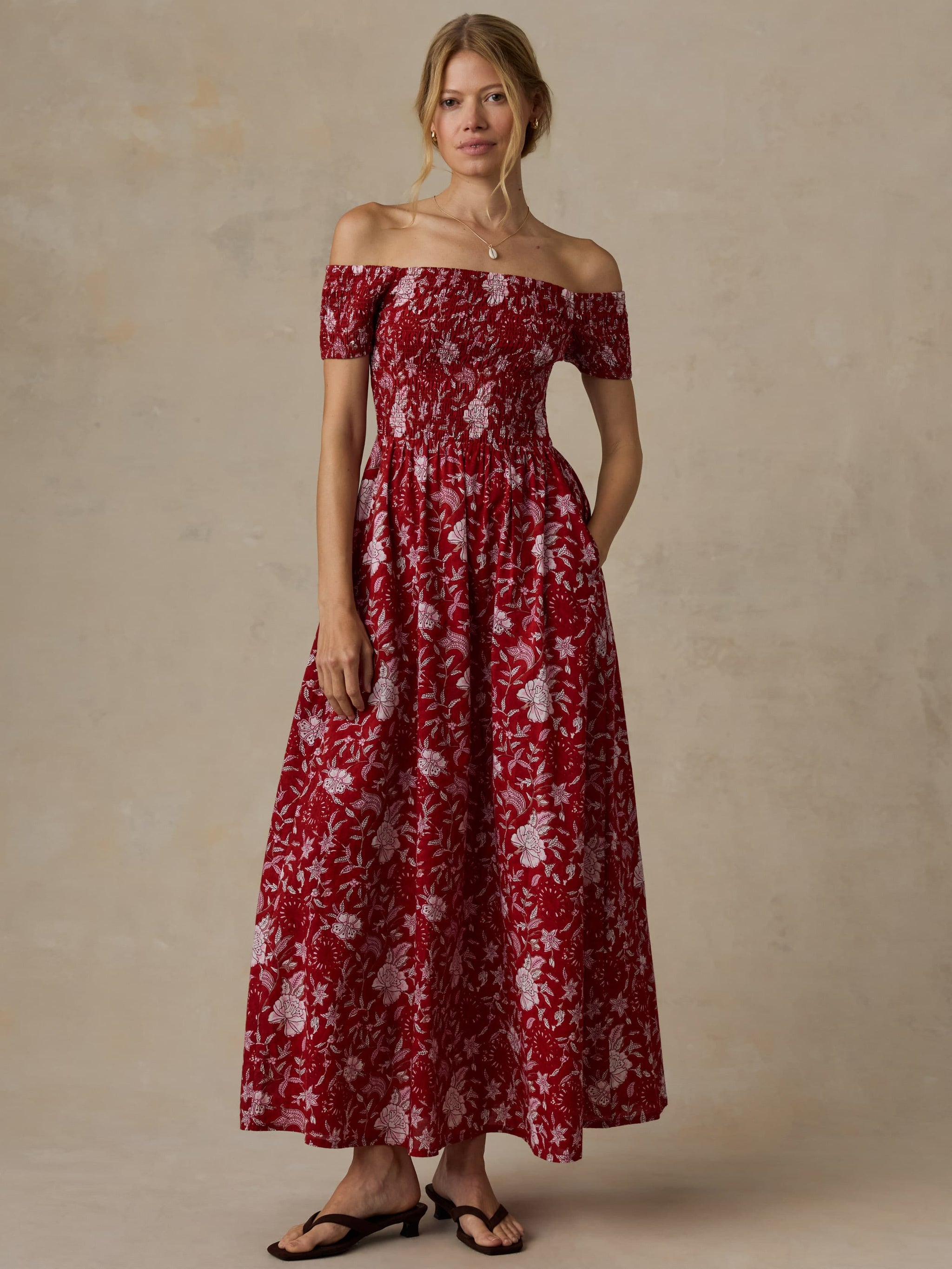 sundance fall dresses Voile Sundance Dress - Garden Whispers