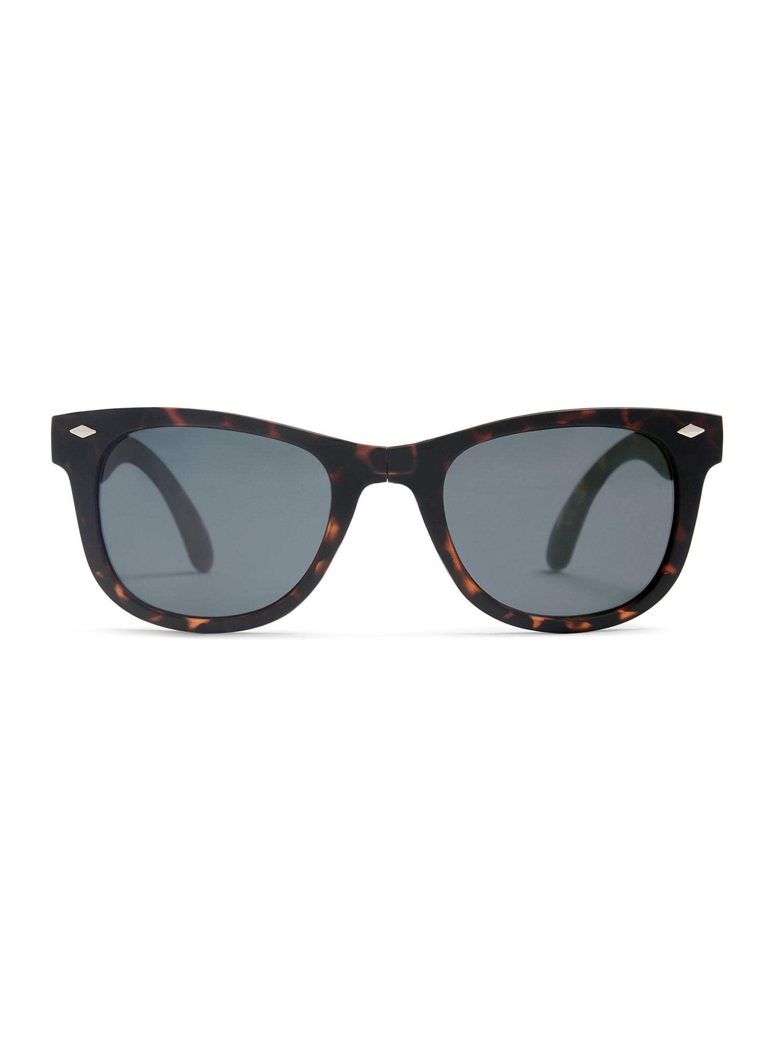 All Day Foldable Sunglasses - Rubberized Tortoise - Faherty Brand